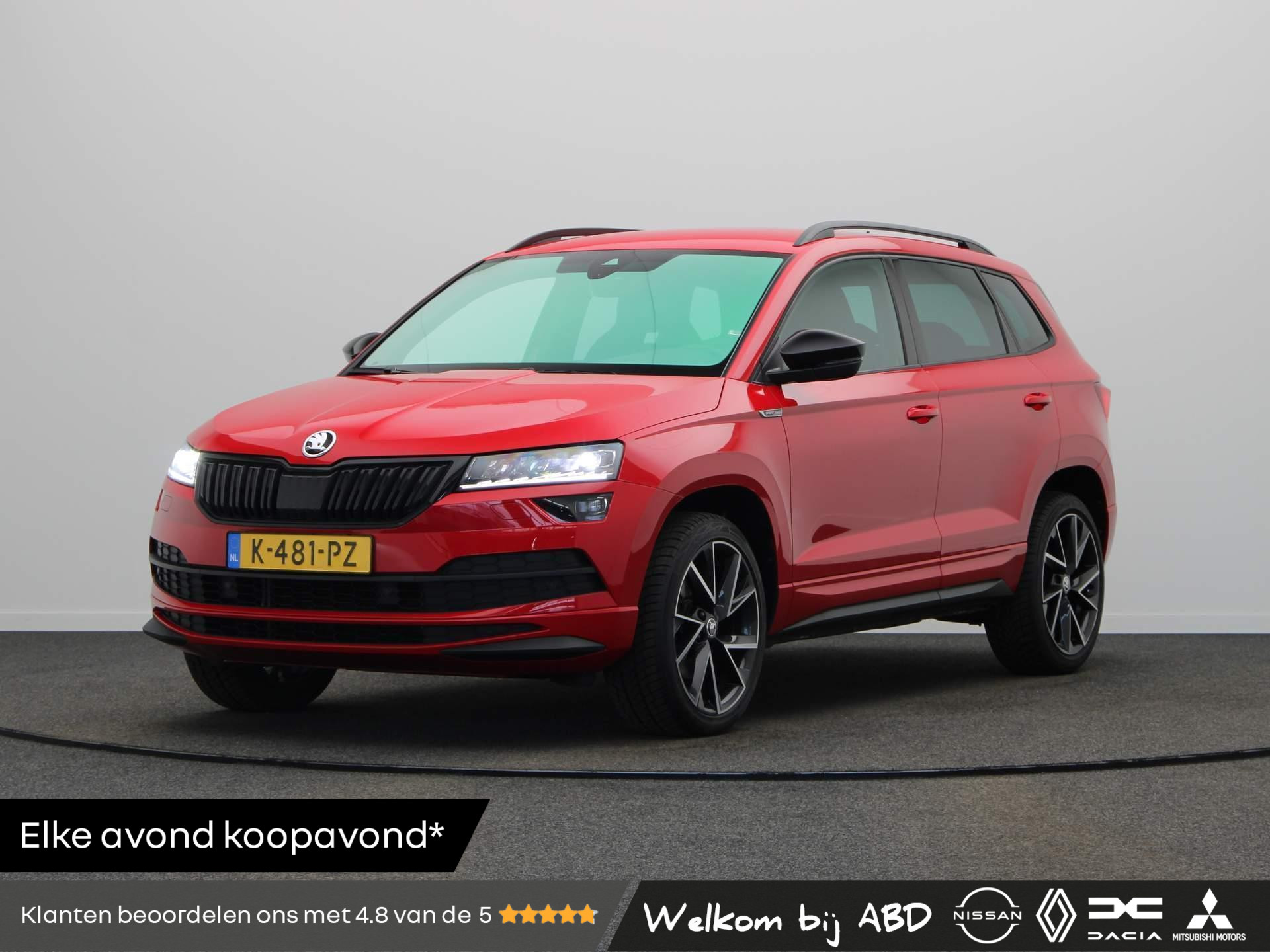 Skoda Karoq 1.5 TSI ACT Sportline Business | Verwarmde Voorruit | Achteruitrijcamera | Apple Carplay | 19 Inch Velgen |