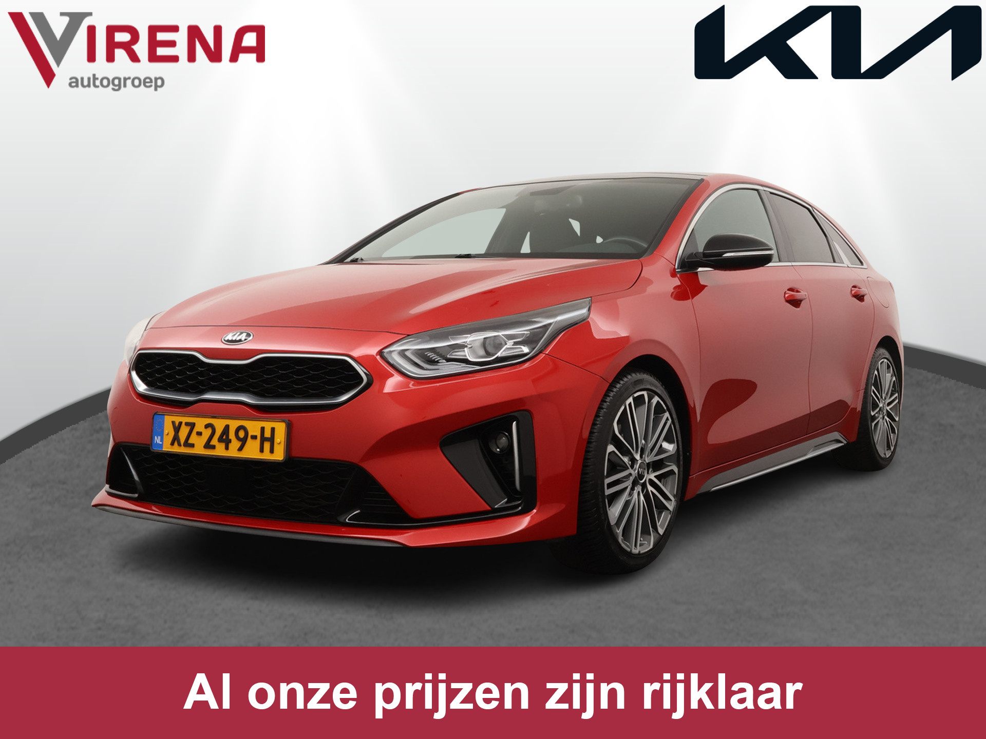 Kia ProCeed 1.4 T-GDI GT-PlusLine - Apple CarPlay/Android Auto - Achteruitrijcamera - Elektrische achterklep - JBL Audio - Fabrieksgarantie tot 04-2026