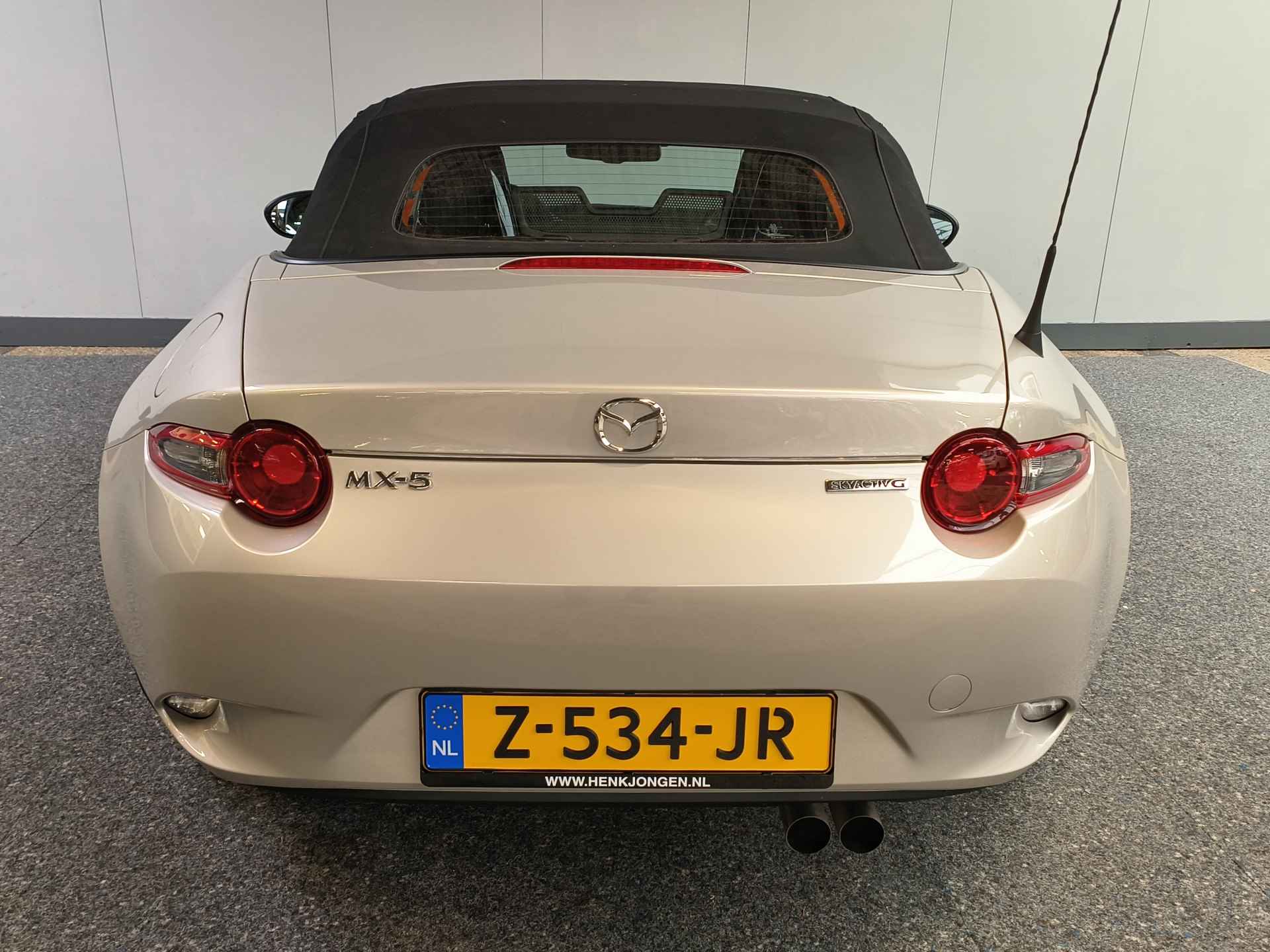 Mazda MX-5 1.5 SkyActiv-G 132 Rijklaar + Fabrieks garantie tot 11-2025 Henk Jongen Auto's in Helmond,  al 50 jaar service zoals 't hoort! - 28/32