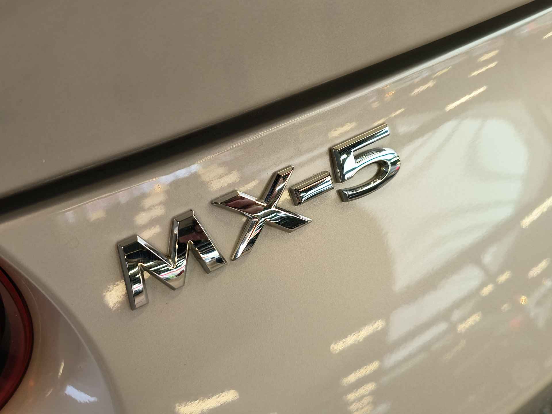 Mazda MX-5 1.5 SkyActiv-G 132 Rijklaar + Fabrieks garantie tot 11-2025 Henk Jongen Auto's in Helmond,  al 50 jaar service zoals 't hoort! - 32/32
