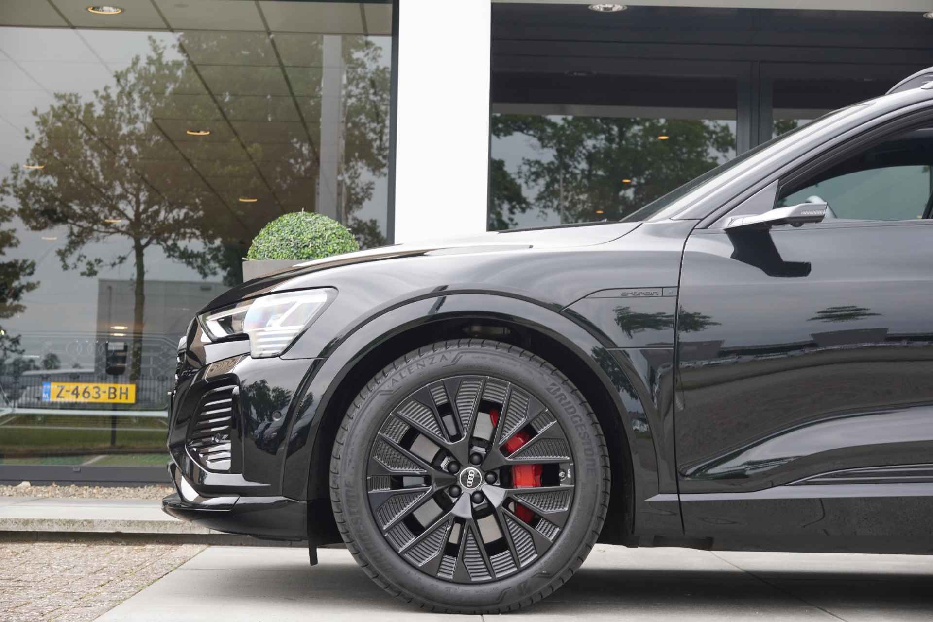 Audi Q8 Sportback e-tron 55 Quattro 408pk S-Edition 115 kWh Blackstyle |2023|Virtual Mirrors|Panoramadak|Cruise+ACC|360 Camera|21"RS Black|Head up - 15/75