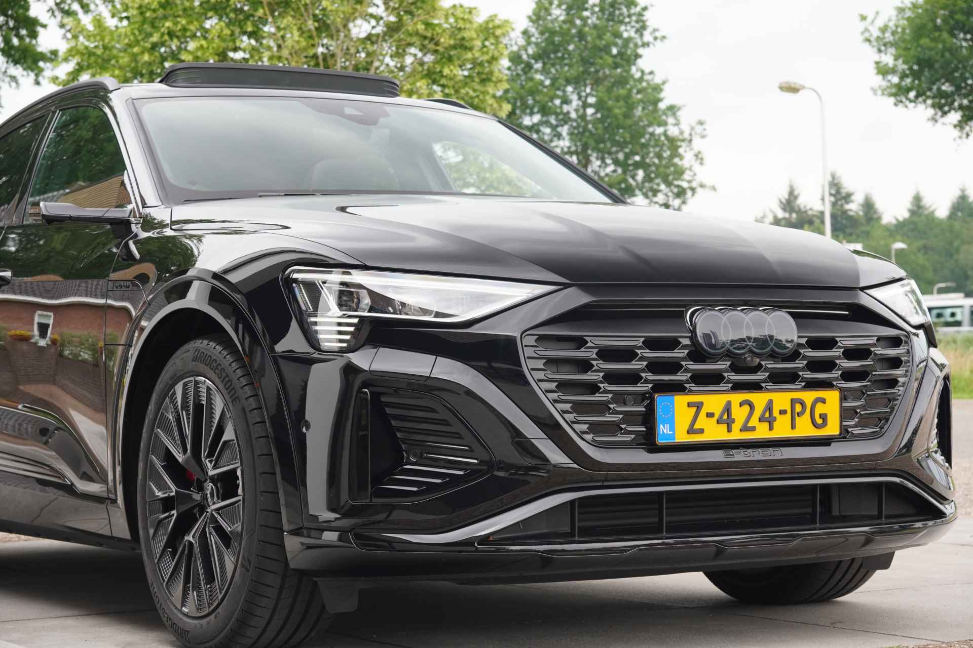 Audi Q8 Sportback e-tron 55 Quattro 408pk S-Edition 115 kWh Blackstyle |2023|Virtual Mirrors|Panoramadak|Cruise+ACC|360 Camera|21"RS Black|Head up - 22/75