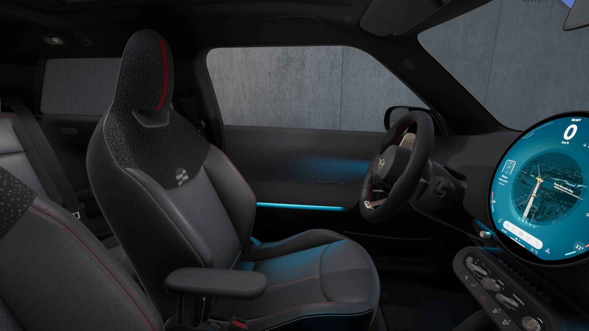 MINI Hatchback Cooper E JCW 40.7 kWh / Panoramadak / Parking Assistant Plus / LED / JCW Sportstoelen / Comfort Access / Head-Up / Harman Kardon - 8/11