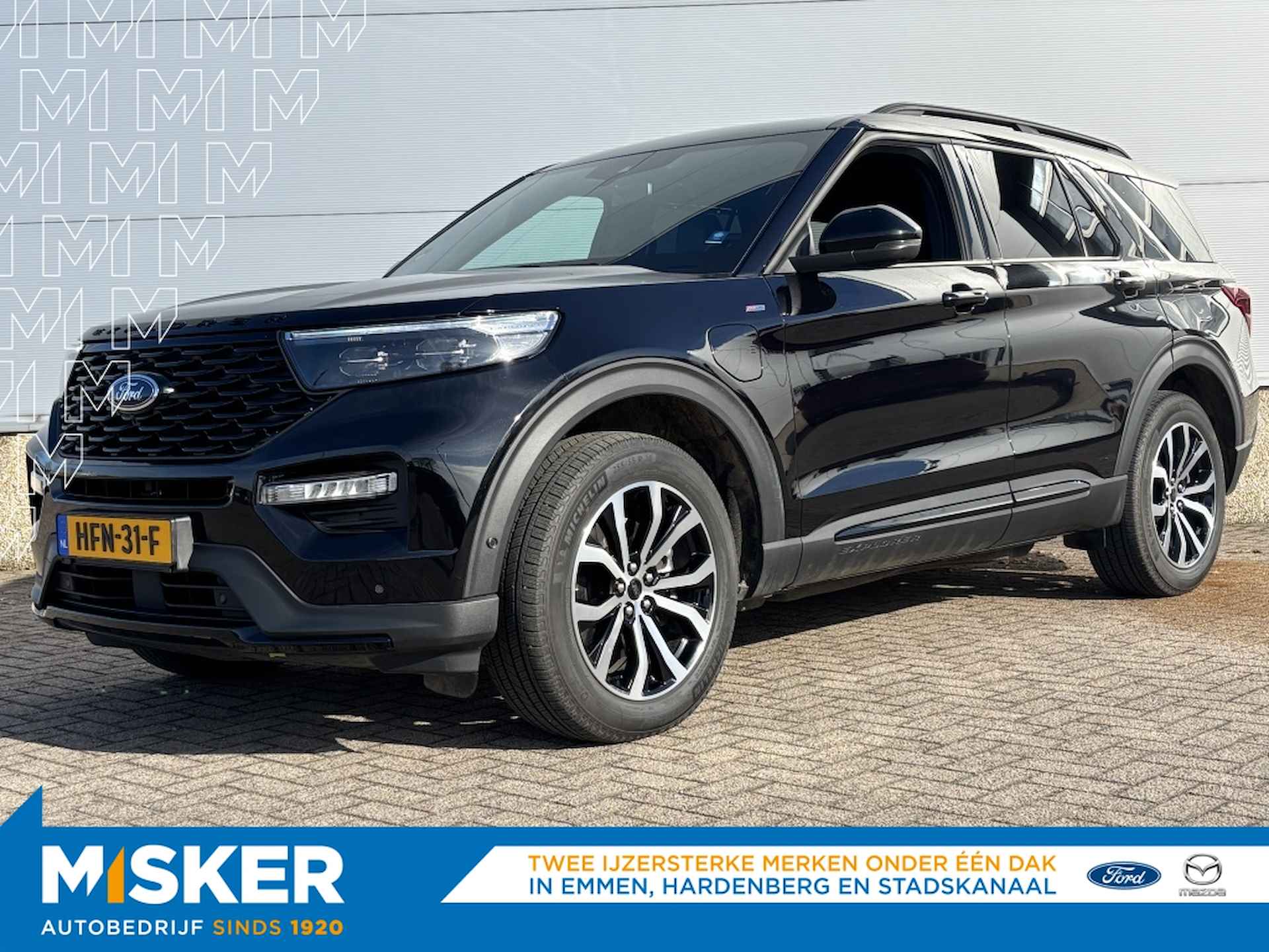 Ford Explorer 3.0 V6 EB PHEV ST-Line TREKHAAK! 7 ZITS! LEDER! VOL!