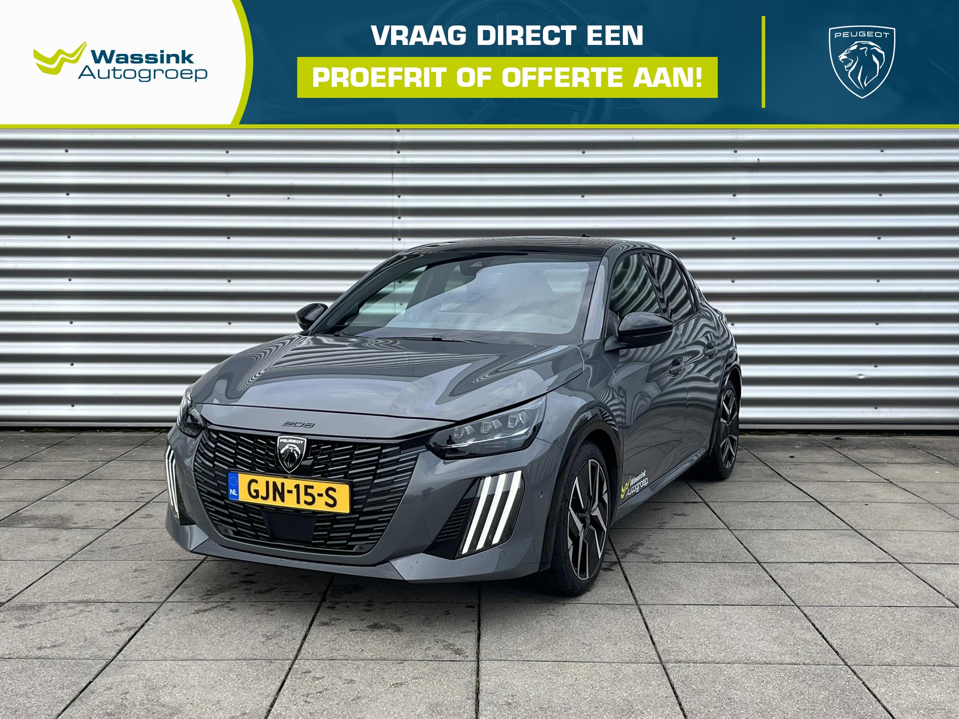 PEUGEOT 208 1.2 Hybrid 100 e-DCS6 GT | Navigatie | Panoramadak I Vision Pack & Drive Assist Plus