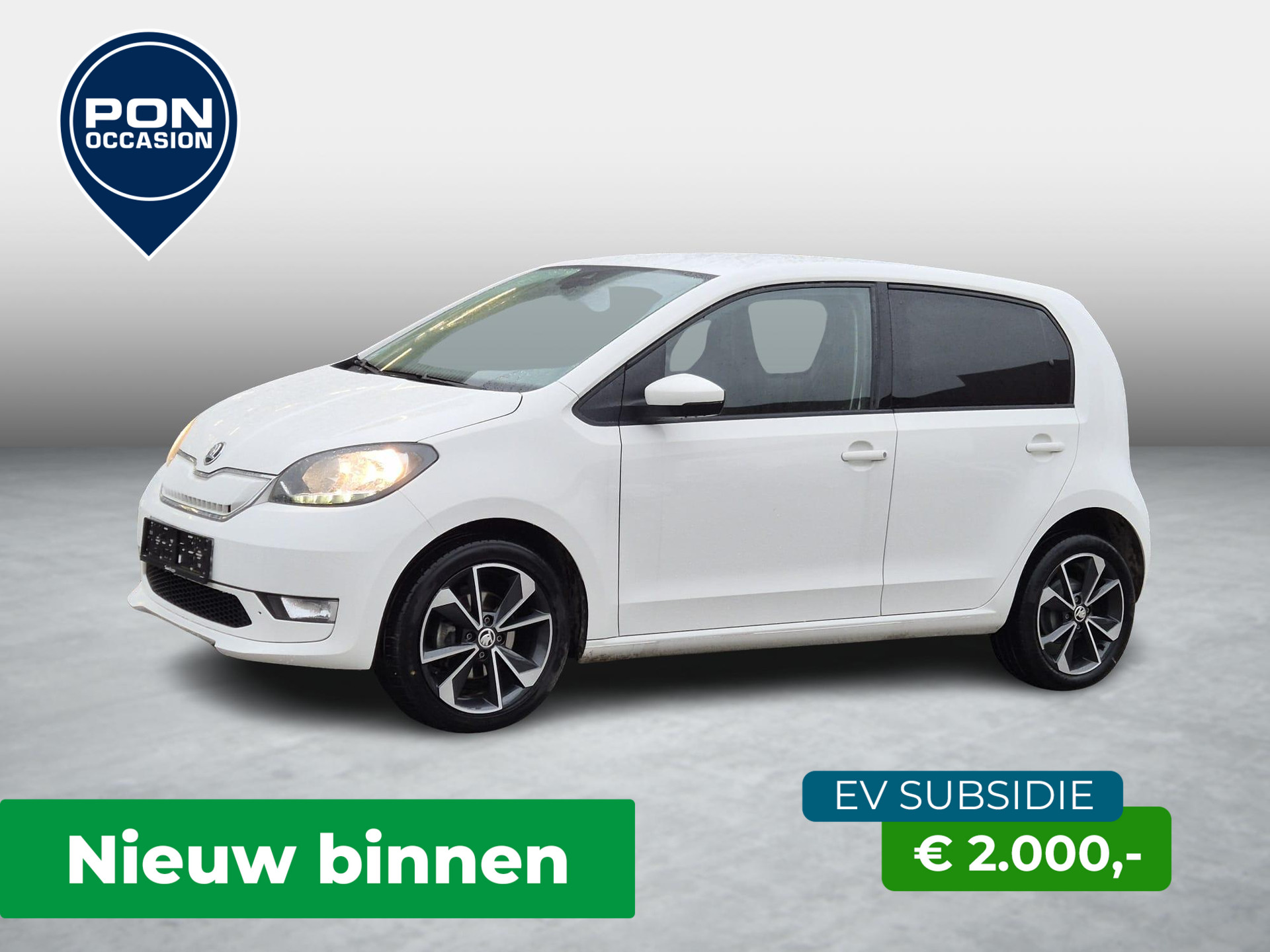 Skoda Citigo e-iV EV Style | NIEUW BINNEN | +SEPP | Climatronic | Cruise Control | Parkeerhulp | Getint Glas |