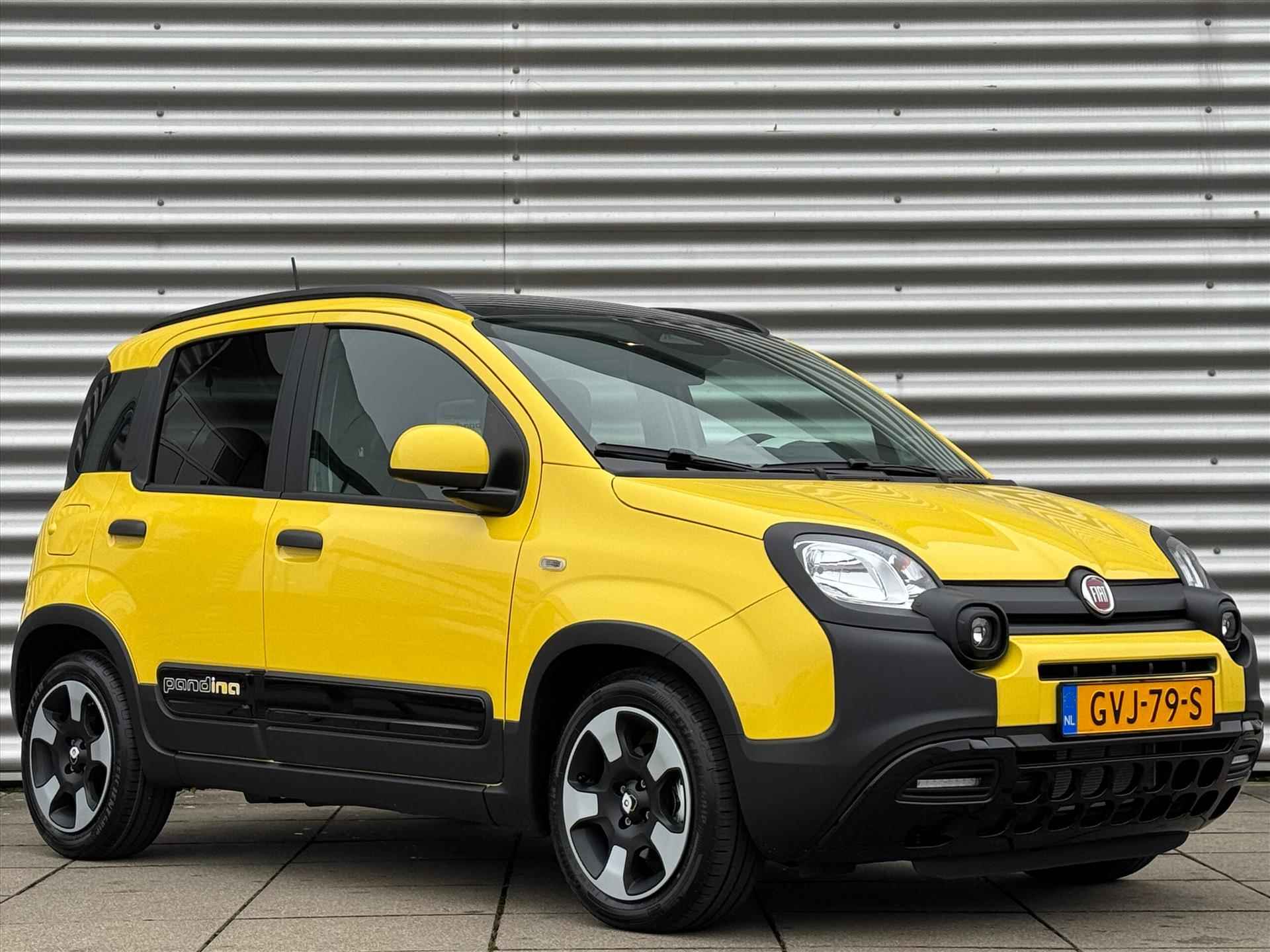 Fiat Panda Hybrid 70pk Pandina | Cruise Control | Parkeersensoren | Bluetooth | Zwart dak | - 3/33