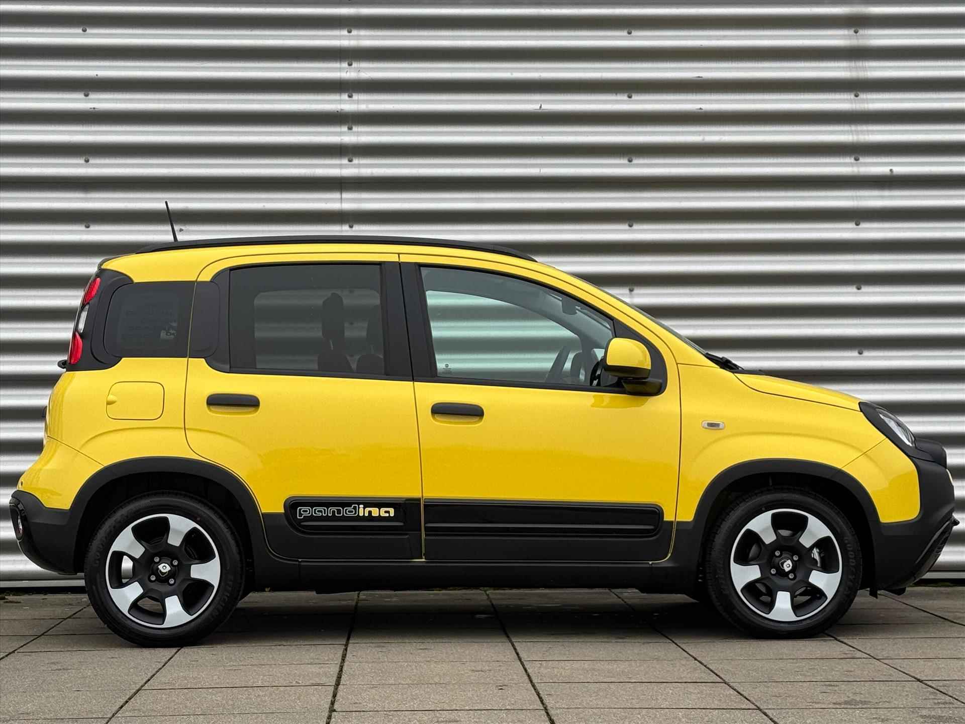 Fiat Panda Hybrid 70pk Pandina | Cruise Control | Parkeersensoren | Bluetooth | Zwart dak | - 6/33