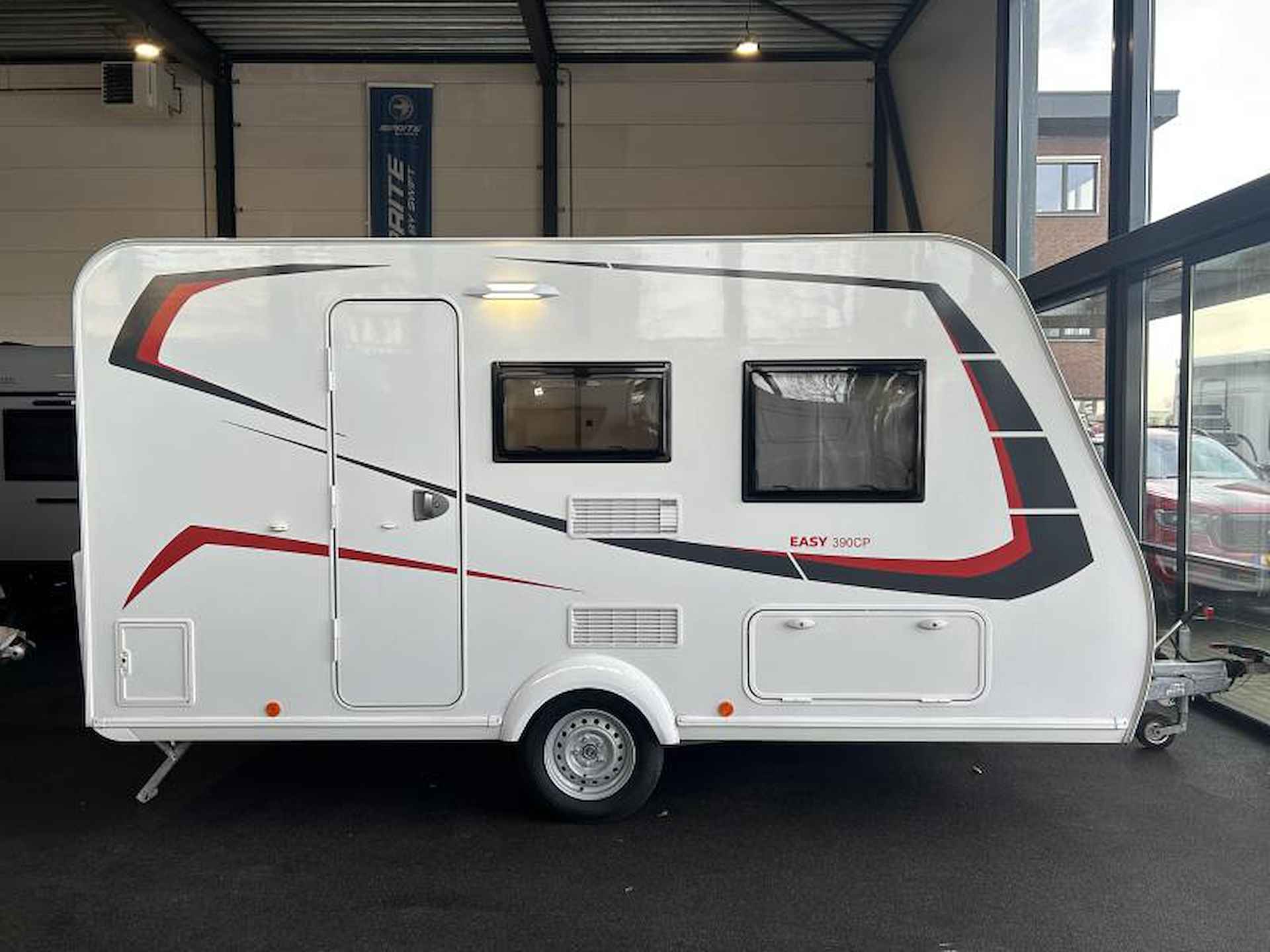 Sterckeman Easy 390 CP LICHTGEWICHT CARAVAN! - 4/16