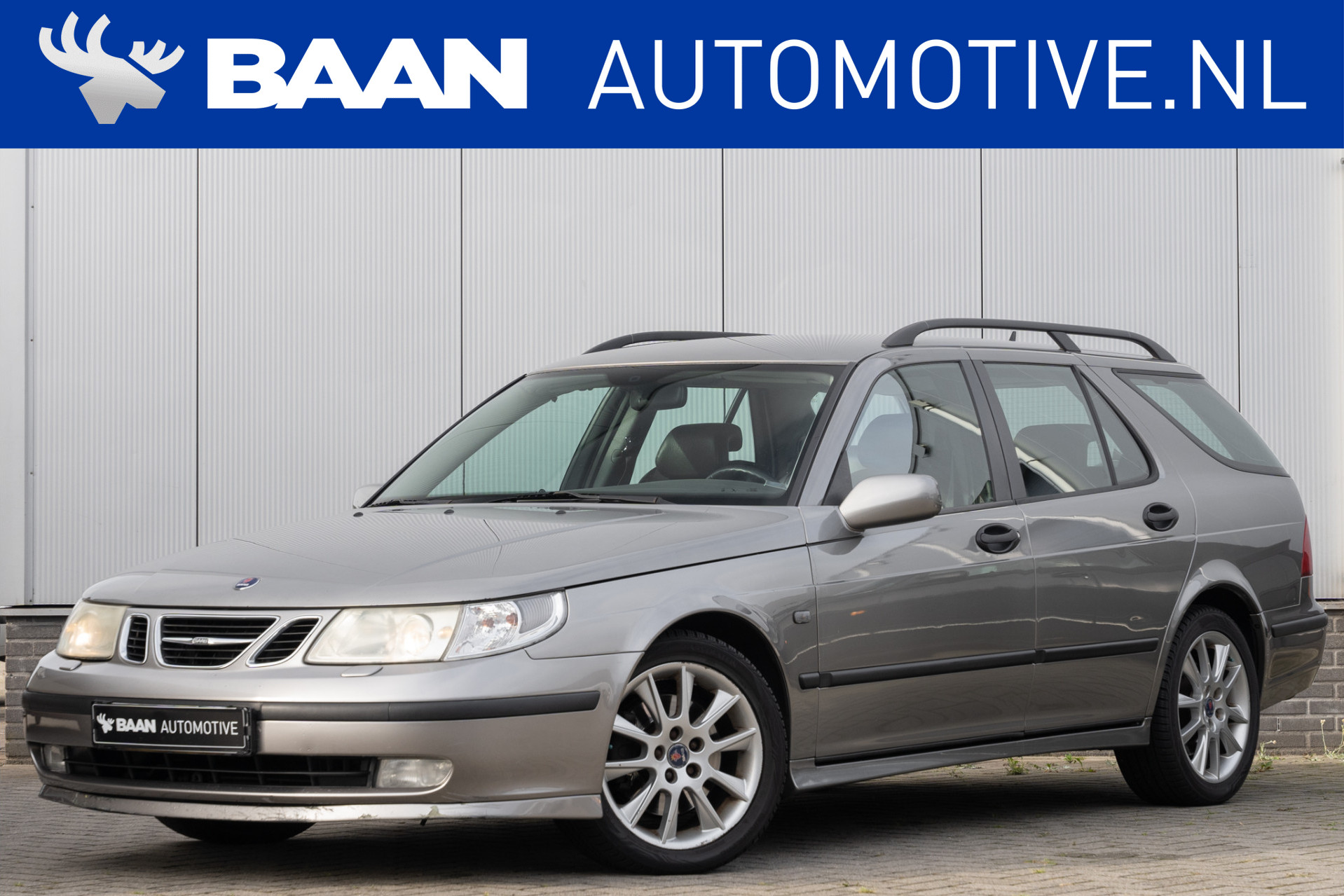 Saab 9-5 Estate 2.3 Turbo Aero | Nieuwe distributieketting! | Afneembare trekhaak |