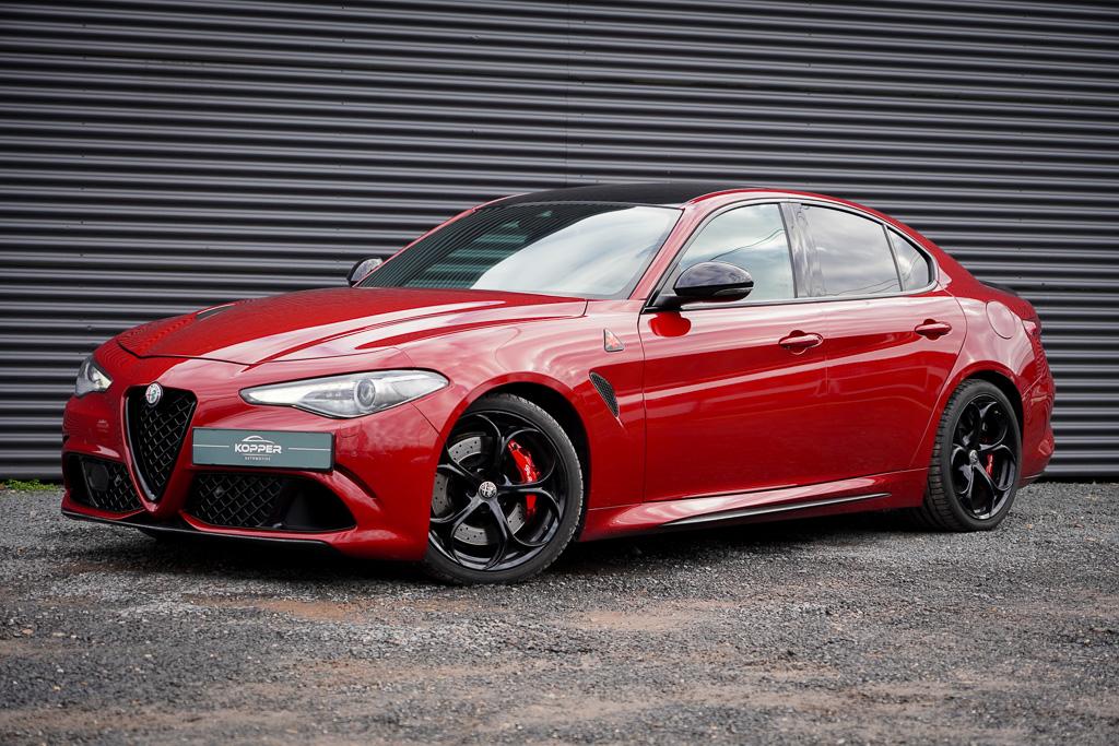 Alfa Romeo Giulia 2.9 V6 Quadrifoglio / Rosso Competizione / Incl BTW