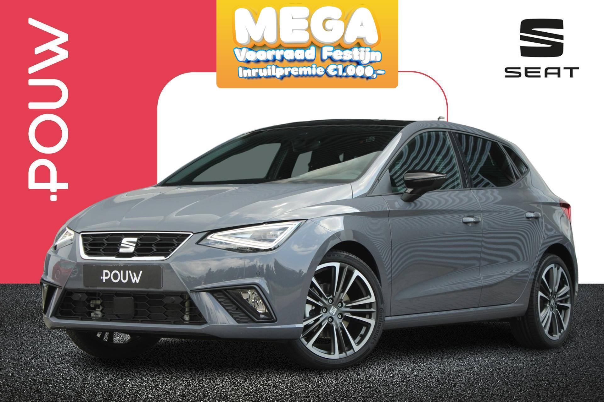 SEAT Ibiza 1.0 EcoTSI FR Anniversary | Panoramadak | Cruise Control