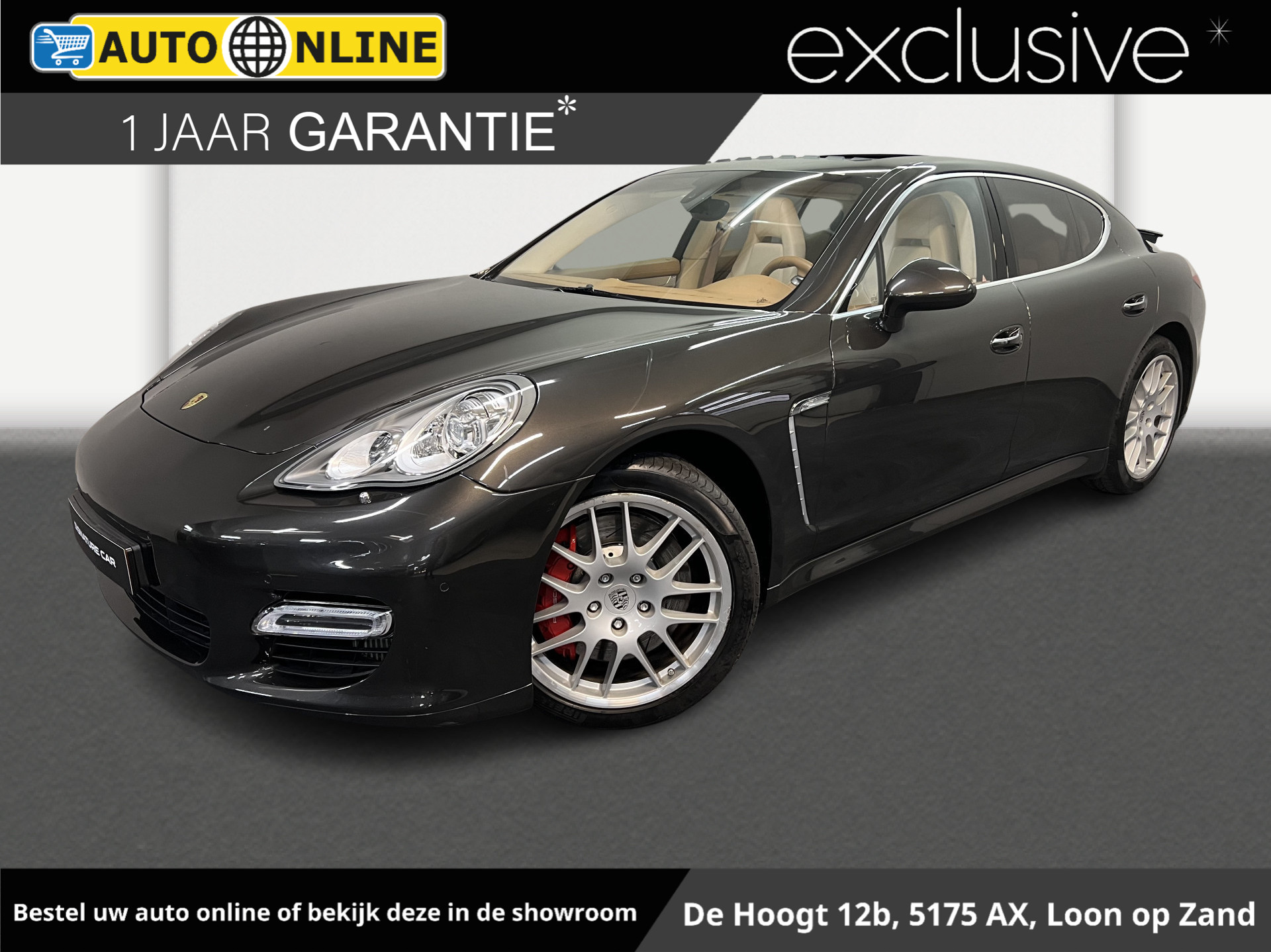 Porsche Panamera 4.8 Turbo✅Panoramadak✅PDK✅1e Eigenaar✅Achteruitrijcamera✅Stoelventilatie✅Stoelverwarming✅Luchtvering✅BOSE✅Open Dak✅