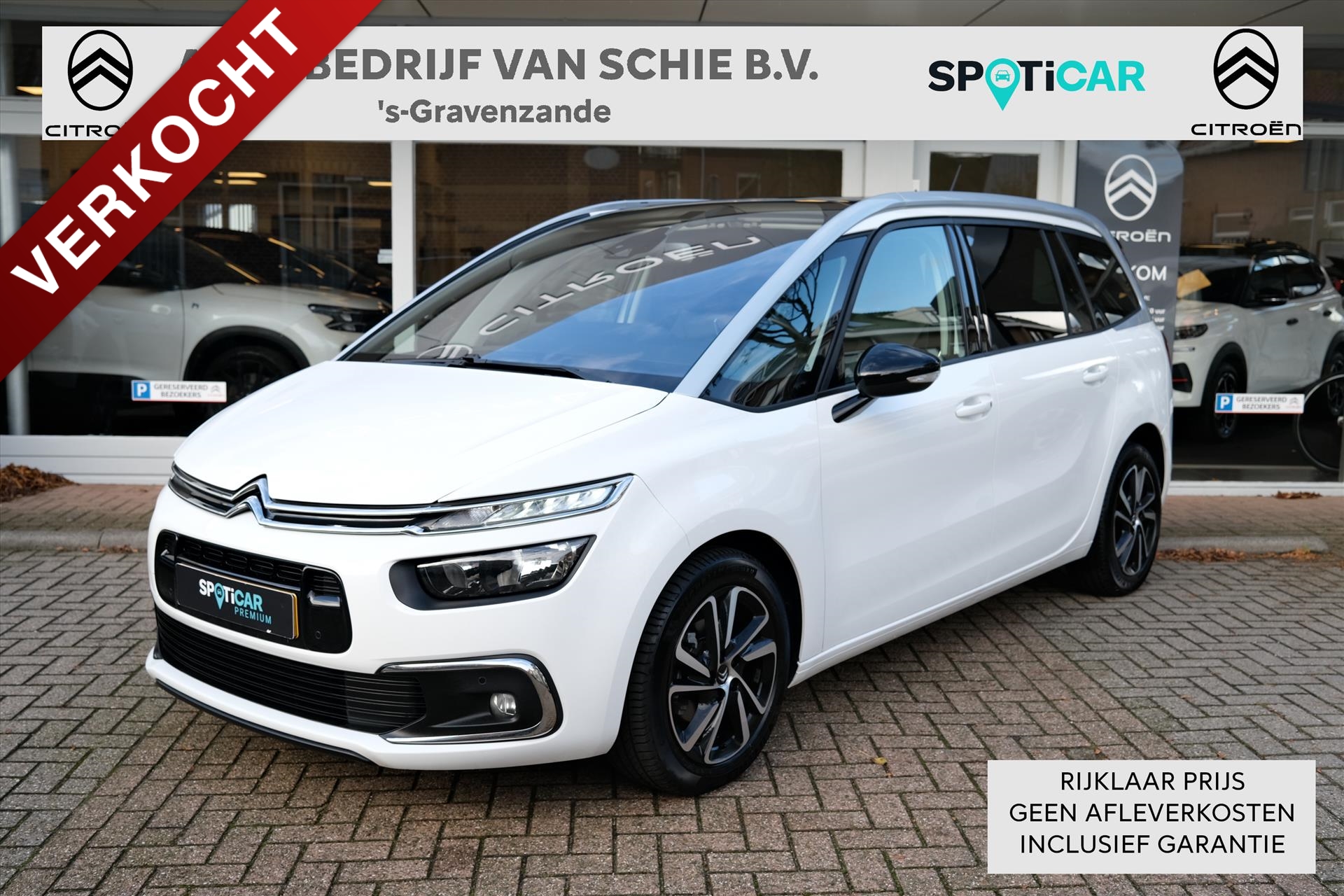 CITROEN Grand C4 Spacetourer PT 130 Automaat-8 Shine Panoramadak | Navi | Camera | Gemotoriseerde achterklep