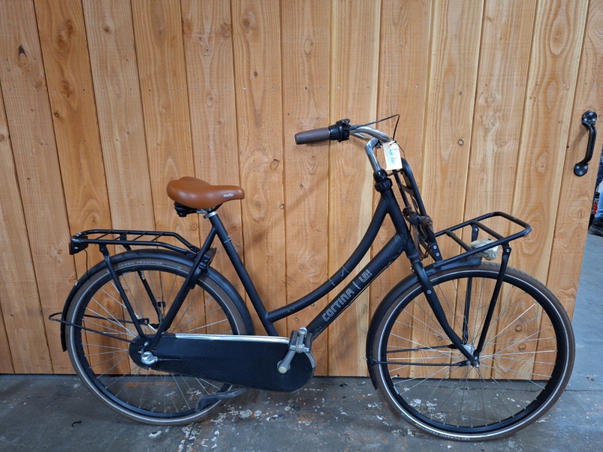 Cortina U4 Transport Meisjes Zwart 61cm