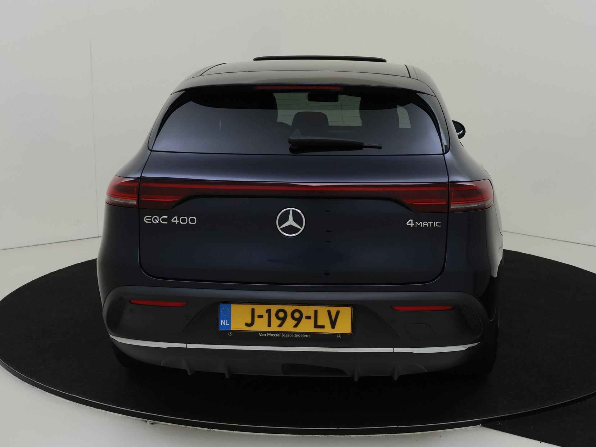 Mercedes-Benz EQC 400 4MATIC Business Solution AMG 80 kWh / Stoelverwarming / Memory-Stoelen / Panaroma-schuifdak / Trekhaak / Rij-assistentiepakket / Achteruitrijcamera / - 8/35