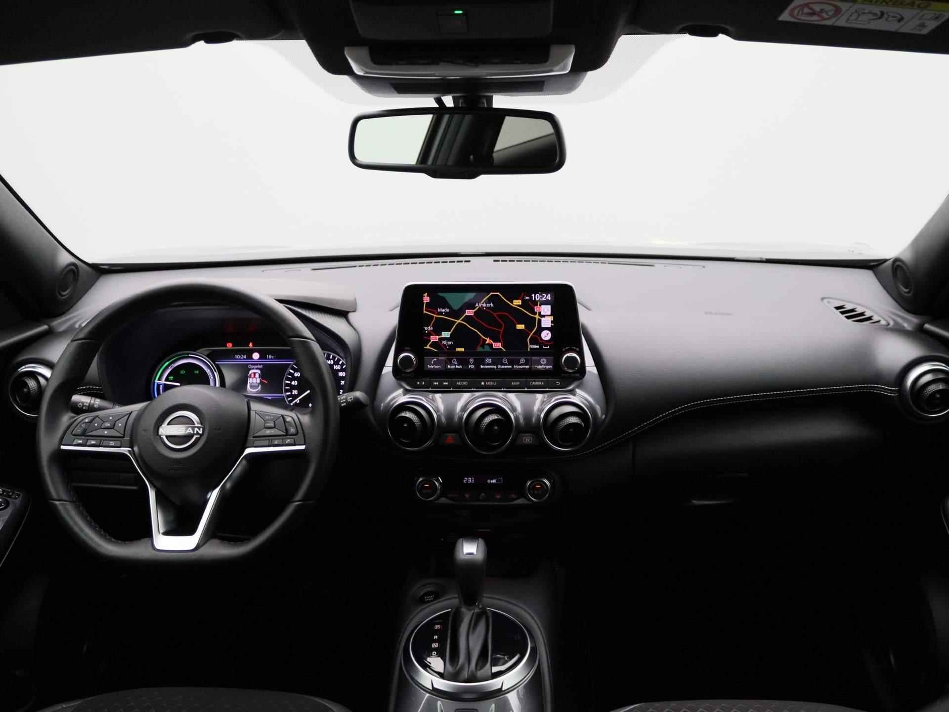 Nissan Juke 1.6 Hybrid N-Connecta 143pk | Automaat | Navigatie | Achteruitrijcamera | Climate Control | Apple CarPlay & Android Auto - 32/35