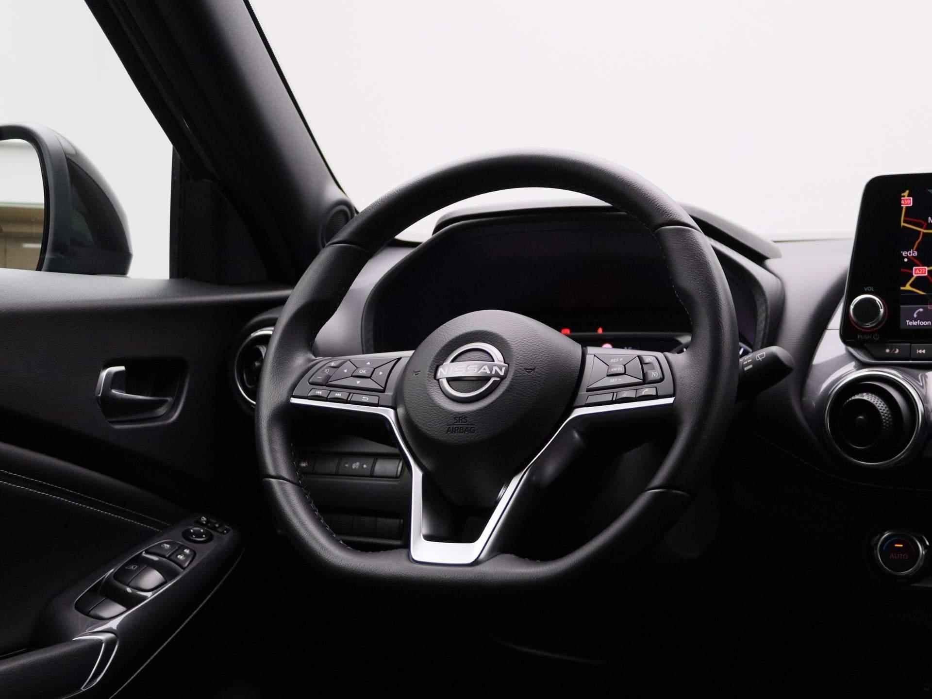 Nissan Juke 1.6 Hybrid N-Connecta 143pk | Automaat | Navigatie | Achteruitrijcamera | Climate Control | Apple CarPlay & Android Auto - 33/35