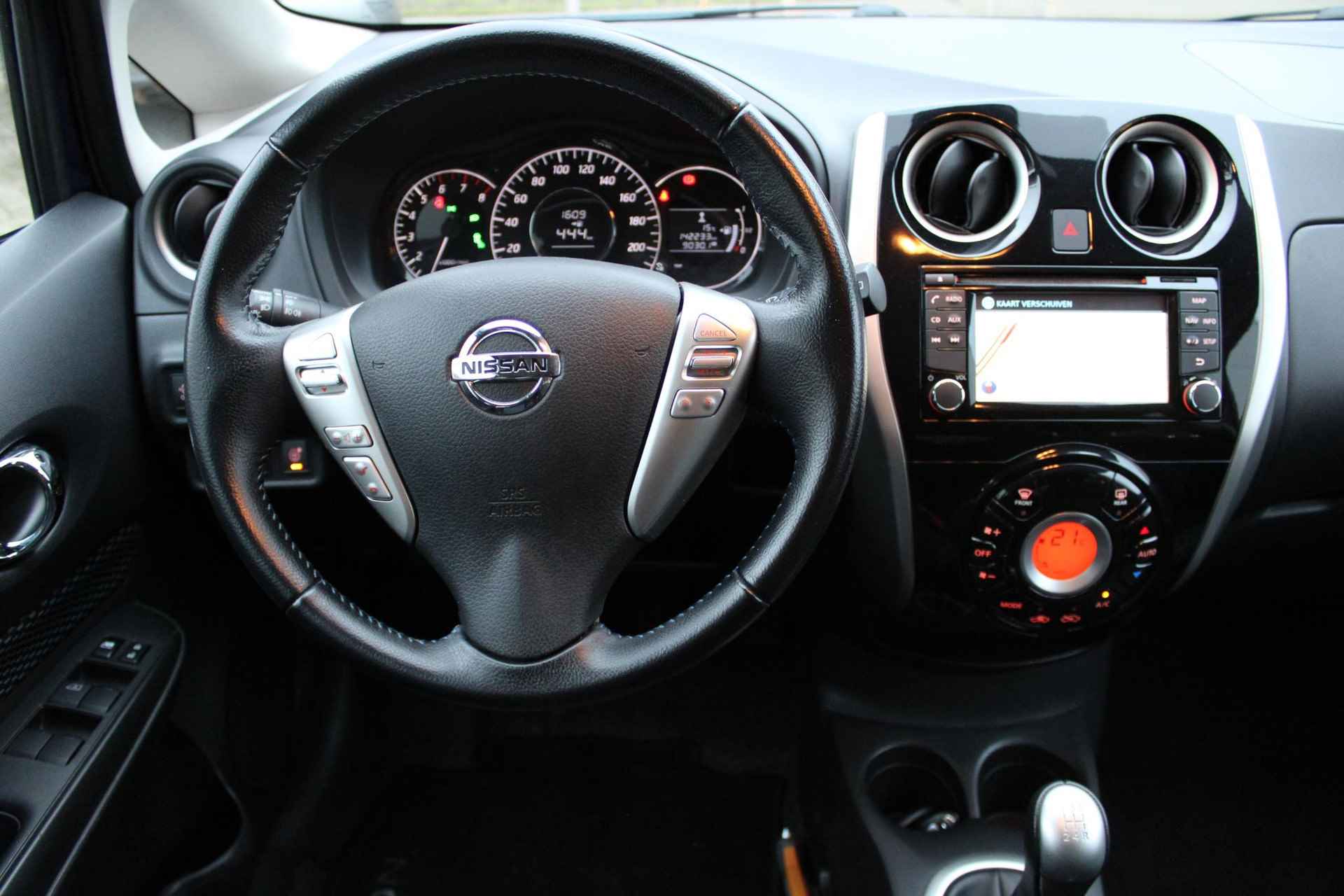 Nissan Note 1.2 N-TEC Achterruitrij camera | Navigatiesysteem | Winterbanden set op stalen velgen - 22/41