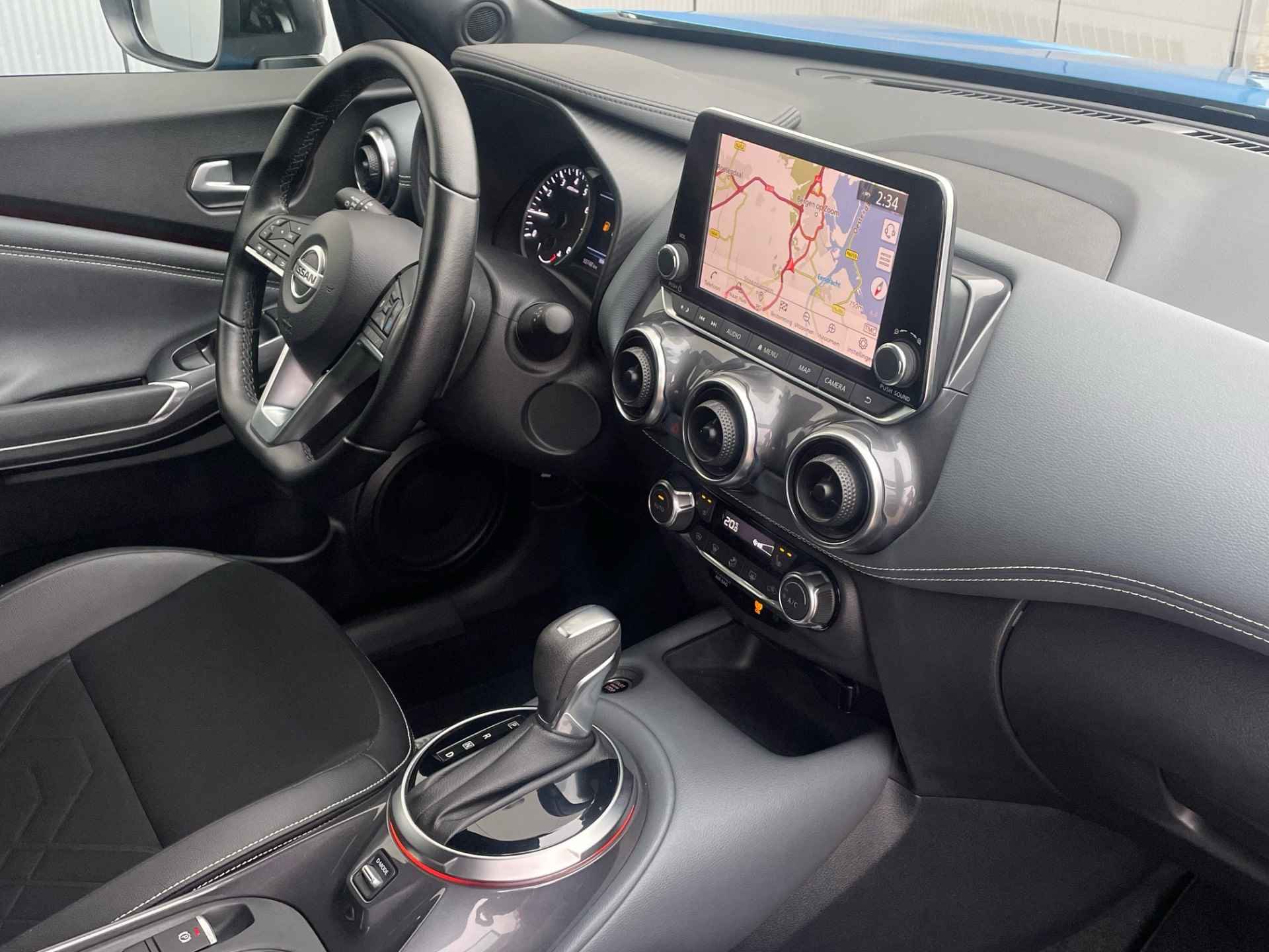 Nissan Juke 1.0 DIG-T Tekna Navigatie, 360 Camera, Half Leder, 19"Lm, Pro-Pilot, Climate Control, Stoelverwarming - 5/26