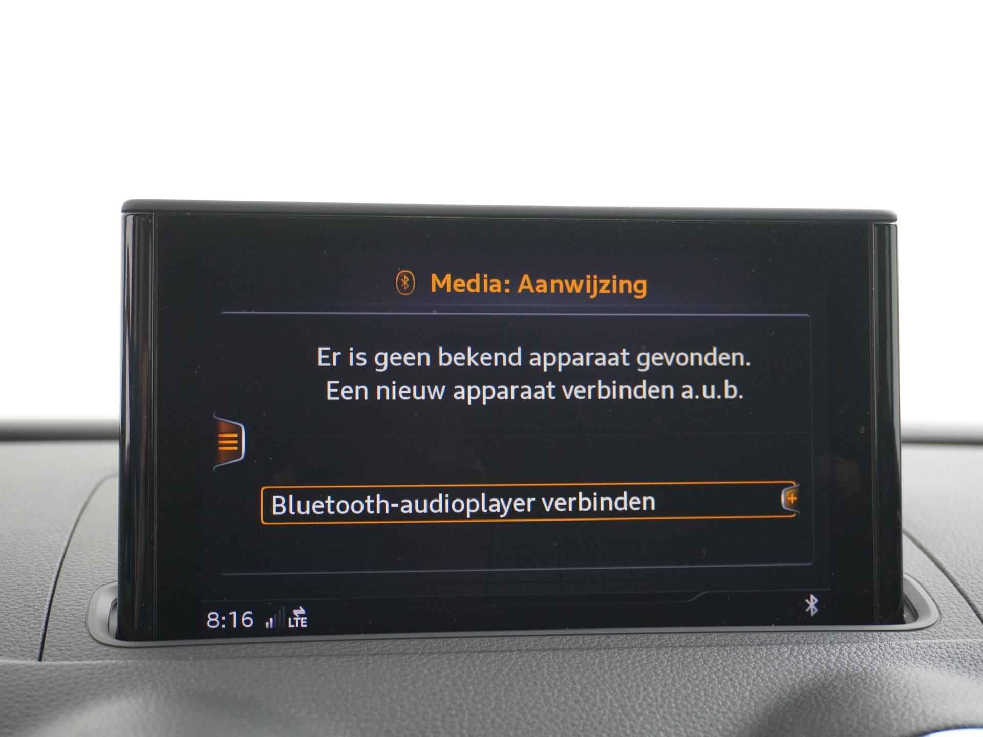 Audi A3 Sportback 40 e-tron PHEV PLUG-IN S-LINE IN- EN EXTERIEUR| CAMERA| DODE HOEK| STOEL VERWARMING| - 35/45