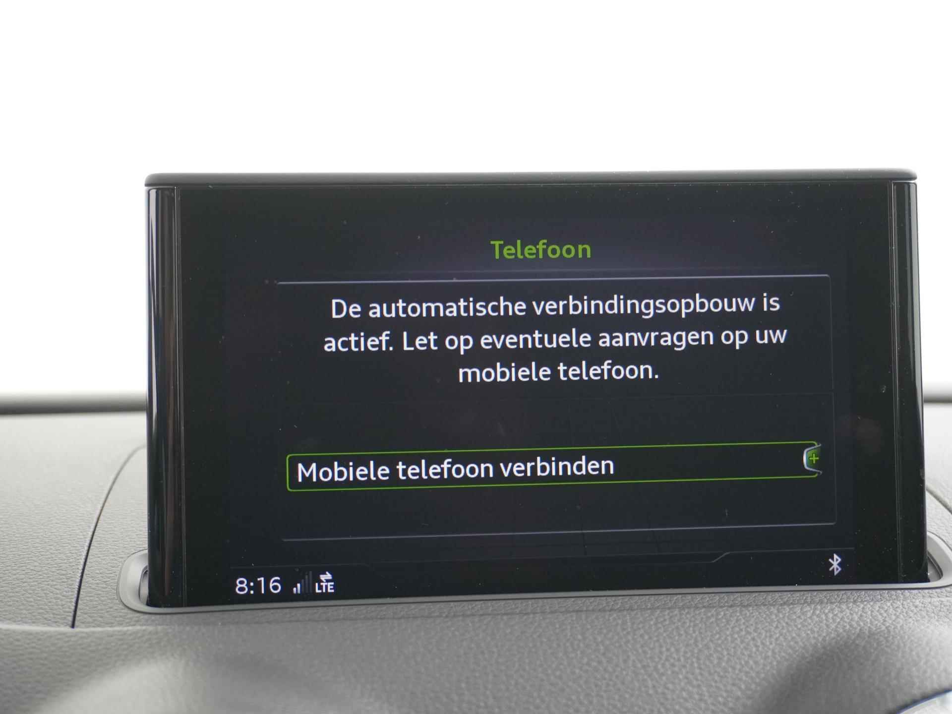 Audi A3 Sportback 40 e-tron PHEV PLUG-IN S-LINE IN- EN EXTERIEUR| CAMERA| DODE HOEK| STOEL VERWARMING| - 36/45