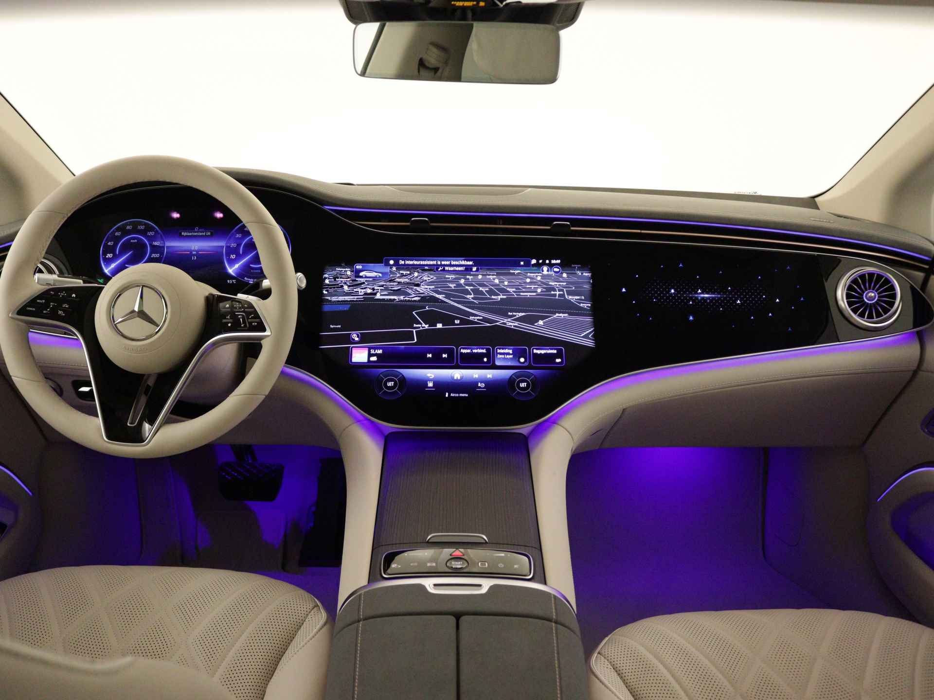 Mercedes-Benz EQS 580 4MATIC AMG Line 108 kWh | Garagedeuropener | Akoestiekcomfort pakket | Achterasbesturing tot 10° |  EASY PACK achterklep | Draadloos oplaadsysteem voor Smartphone | Memory pakket | KEYLESS GO-comfortpakket | USB pakket Plus | - 31/37