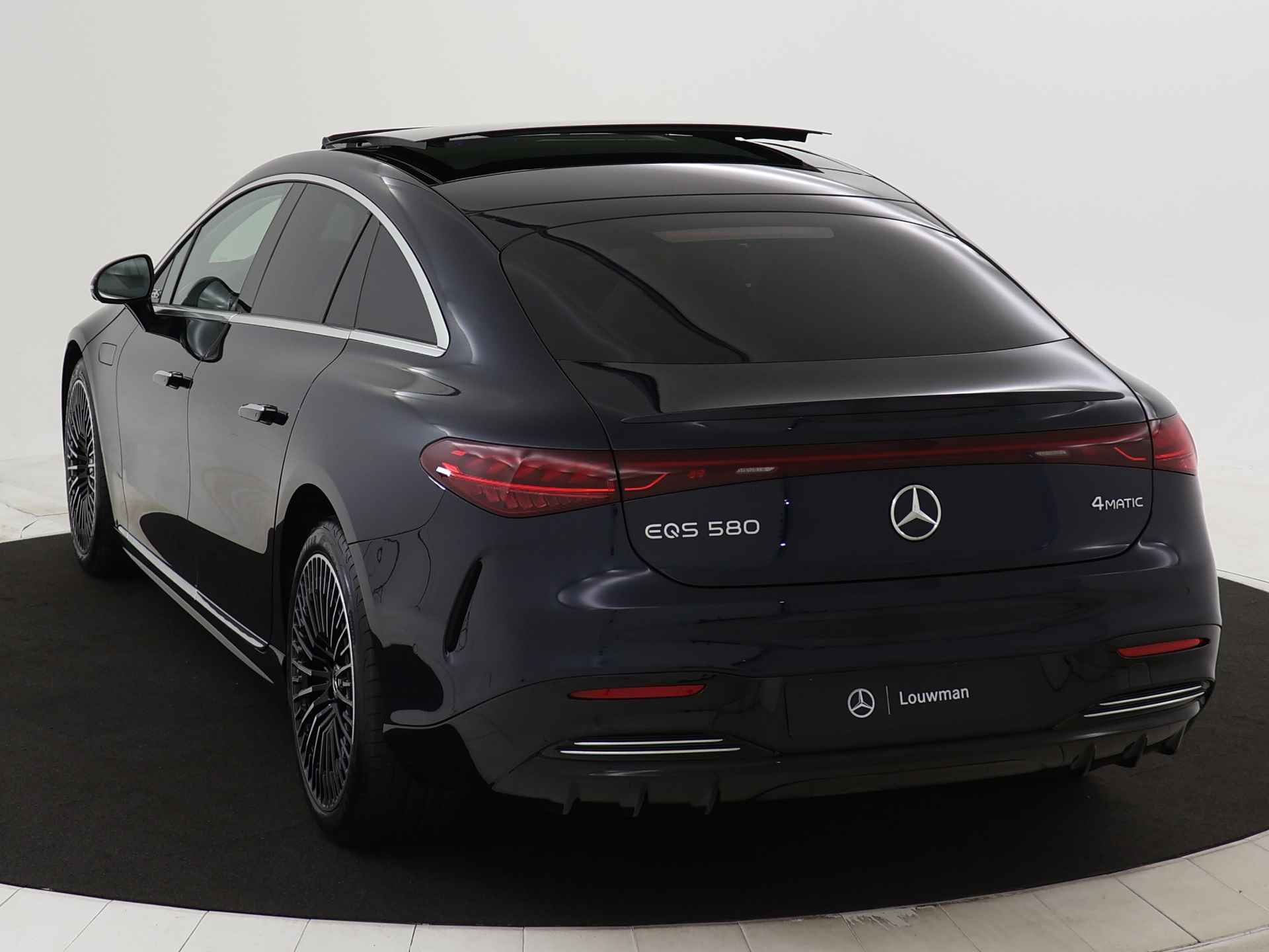 Mercedes-Benz EQS 580 4MATIC AMG Line 108 kWh | Garagedeuropener | Akoestiekcomfort pakket | Achterasbesturing tot 10° |  EASY PACK achterklep | Draadloos oplaadsysteem voor Smartphone | Memory pakket | KEYLESS GO-comfortpakket | USB pakket Plus | - 13/36