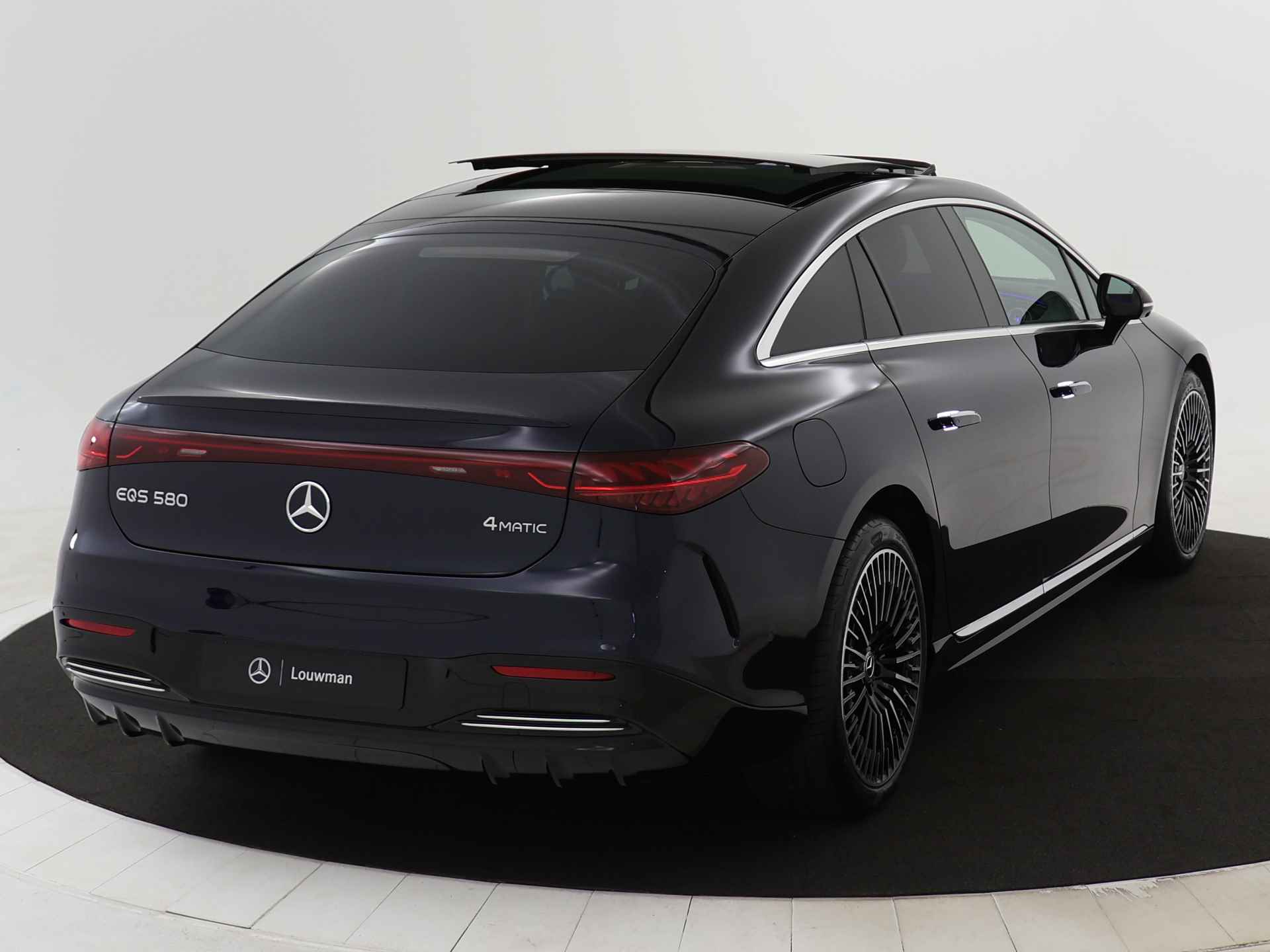 Mercedes-Benz EQS 580 4MATIC AMG Line 108 kWh | Garagedeuropener | Akoestiekcomfort pakket | Achterasbesturing tot 10° |  EASY PACK achterklep | Draadloos oplaadsysteem voor Smartphone | Memory pakket | KEYLESS GO-comfortpakket | USB pakket Plus | - 14/36