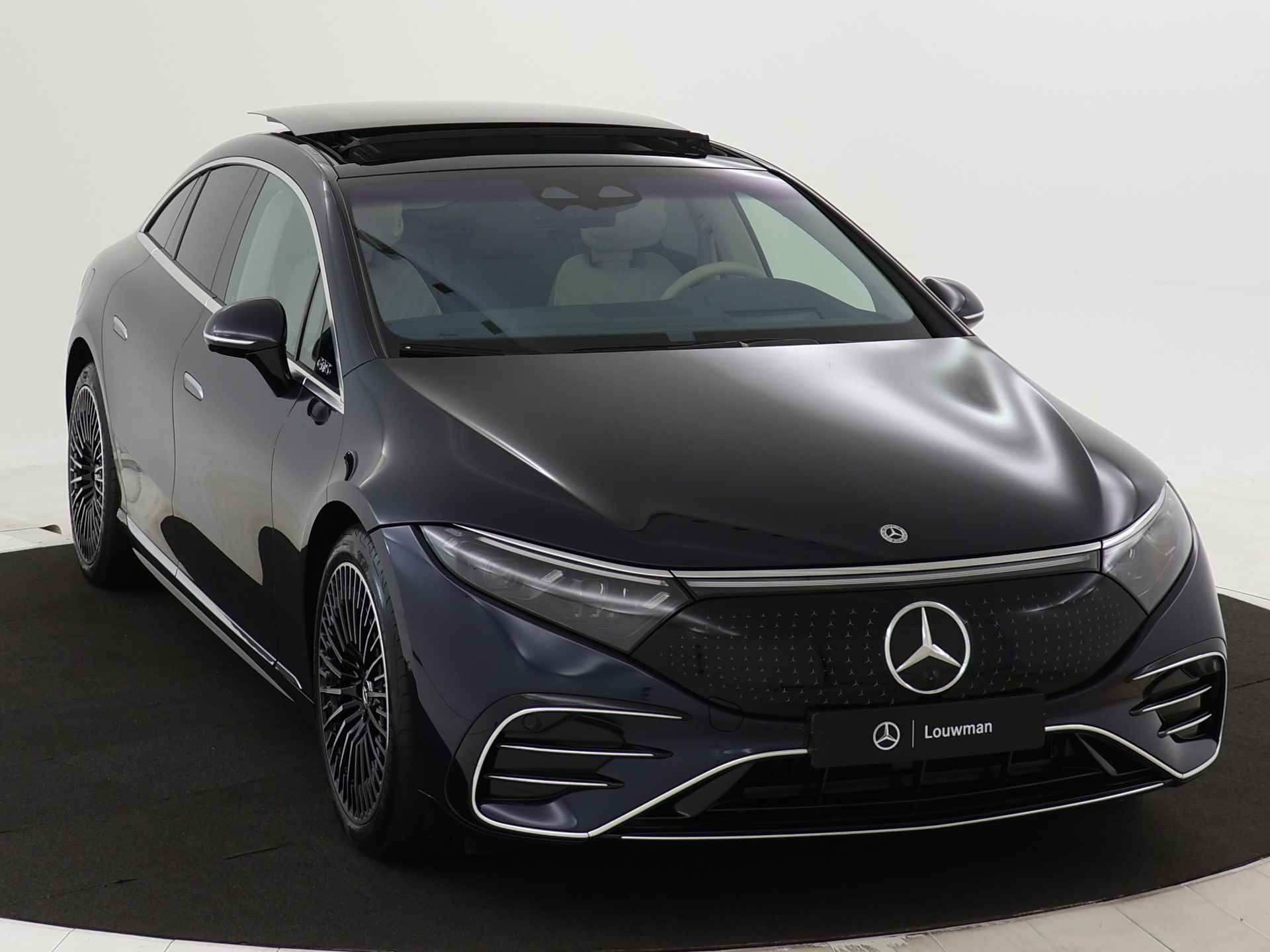 Mercedes-Benz EQS 580 4MATIC AMG Line 108 kWh | Garagedeuropener | Akoestiekcomfort pakket | Achterasbesturing tot 10° |  EASY PACK achterklep | Draadloos oplaadsysteem voor Smartphone | Memory pakket | KEYLESS GO-comfortpakket | USB pakket Plus | - 23/36