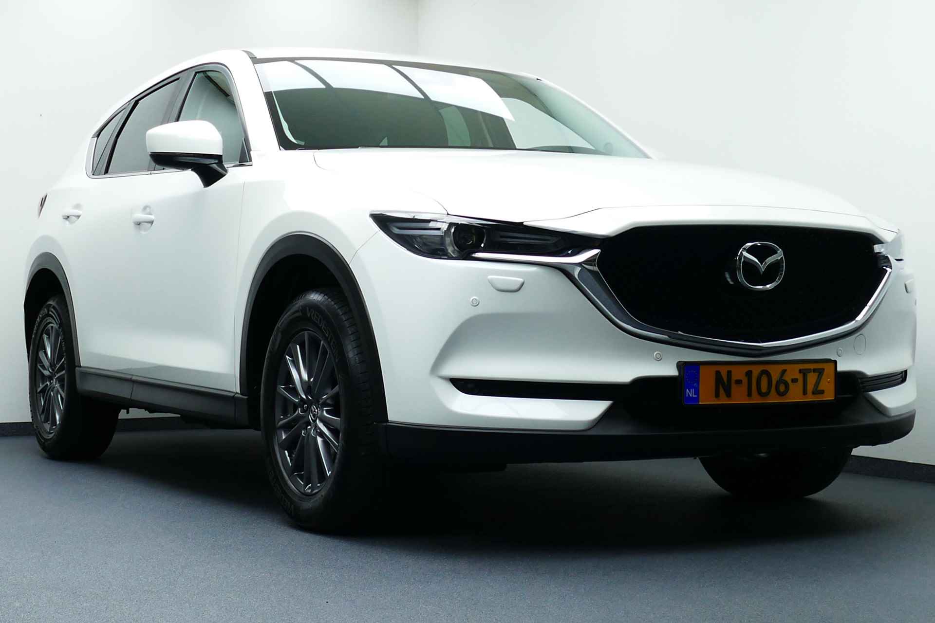 Mazda CX-5 2.0 SkyActiv-G 165 Skylease. Wit Parelmoer, Navi, Stoel&StuurVerw, Led Koplampen, Haak 1800kg - 2/36