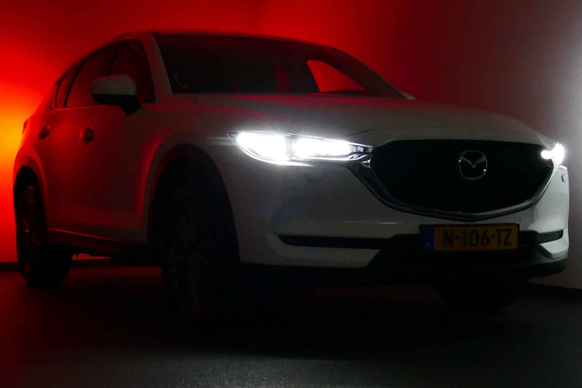 Mazda CX-5 2.0 SkyActiv-G 165 Skylease. Wit Parelmoer, Navi, Stoel&StuurVerw, Led Koplampen, Haak 1800kg - 3/36