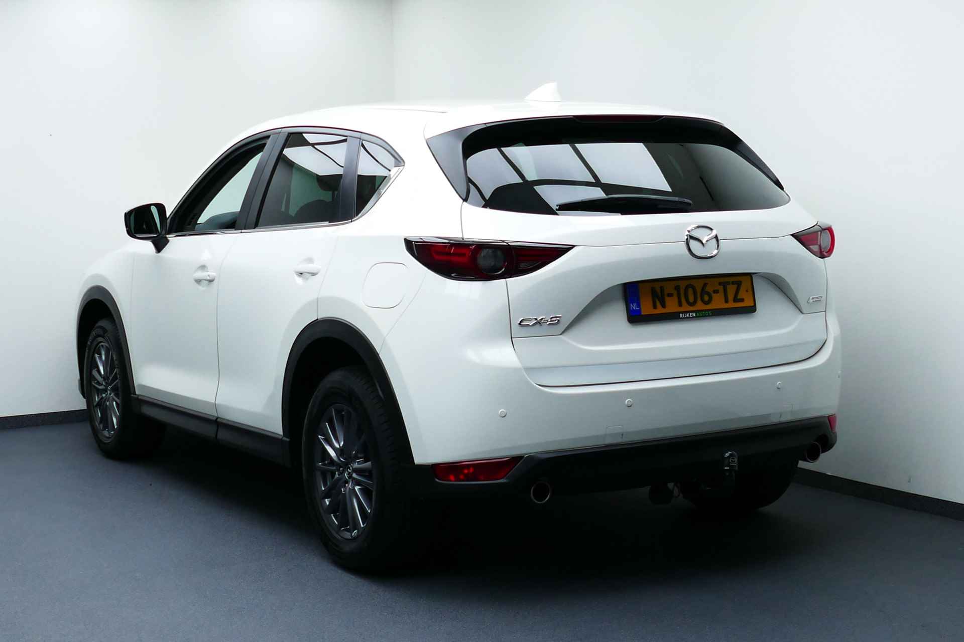 Mazda CX-5 2.0 SkyActiv-G 165 Skylease. Wit Parelmoer, Navi, Stoel&StuurVerw, Led Koplampen, Haak 1800kg - 7/36