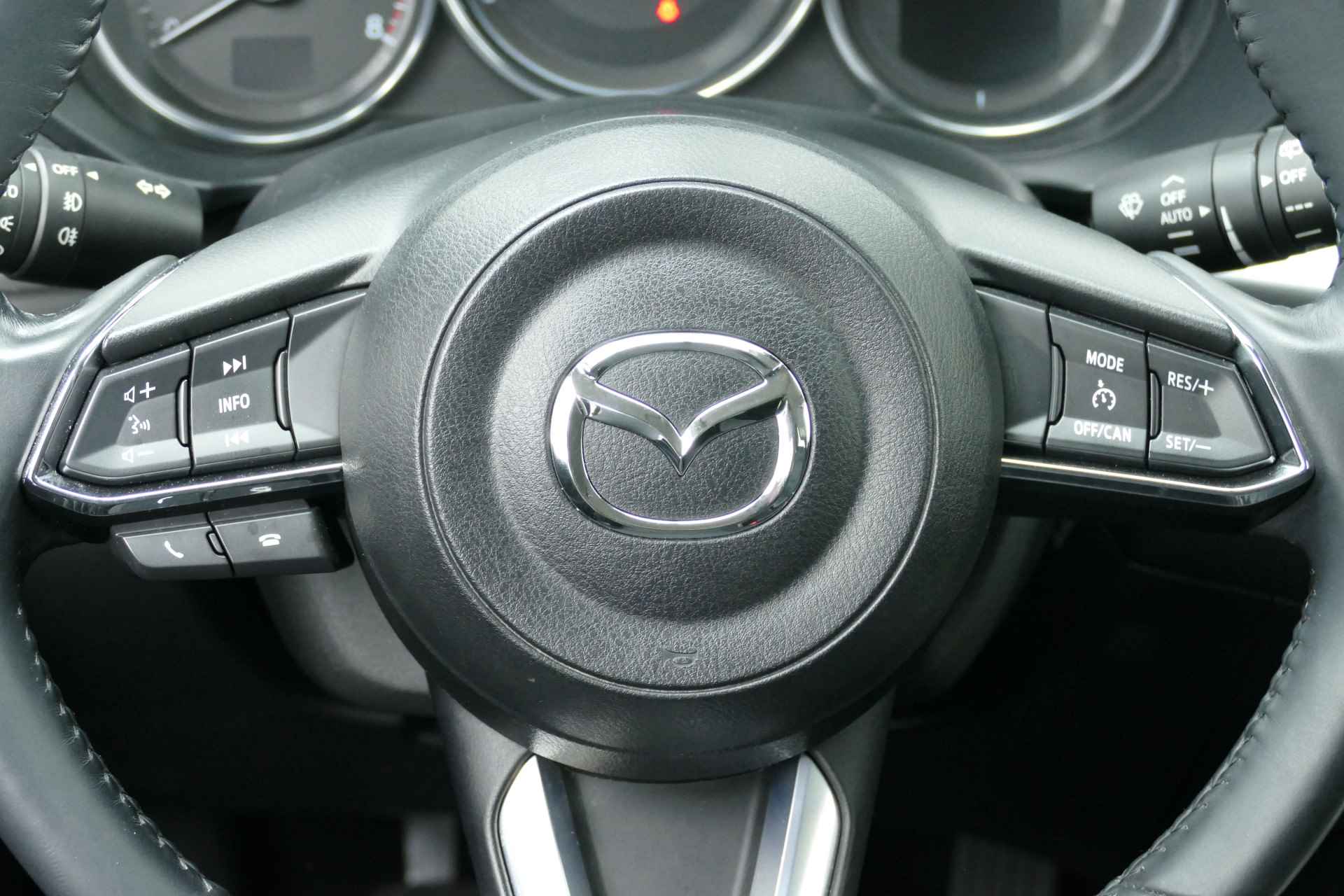 Mazda CX-5 2.0 SkyActiv-G 165 Skylease. Wit Parelmoer, Navi, Stoel&StuurVerw, Led Koplampen, Haak 1800kg - 14/36