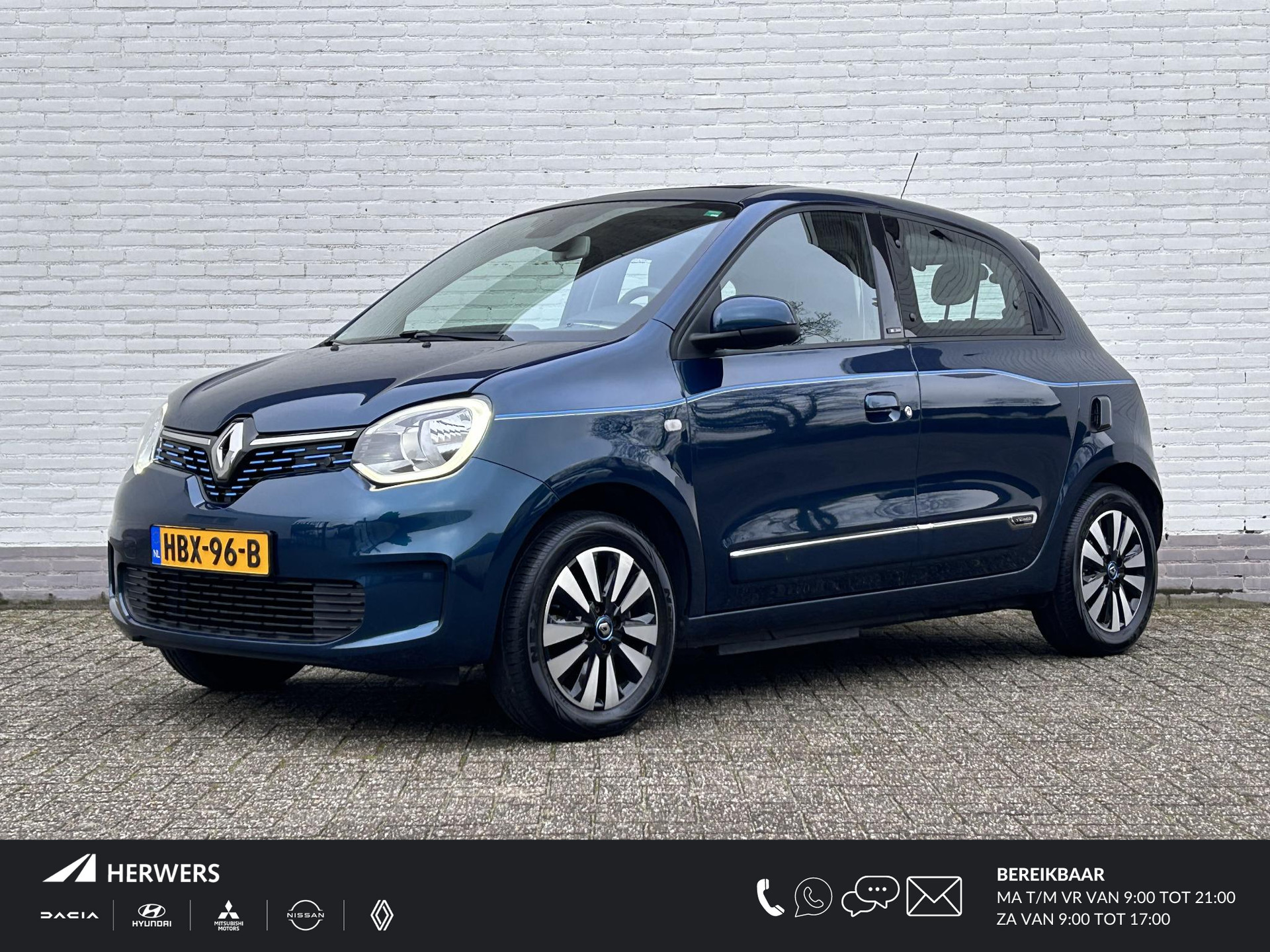 Renault Twingo Z.E. R80 Intens automaat / Elektrisch vouwdak / Koopaccu / SoH 93.0% / Camera / Apple carplay & Android auto / Cruise control / Climate Control / Radio / LED /