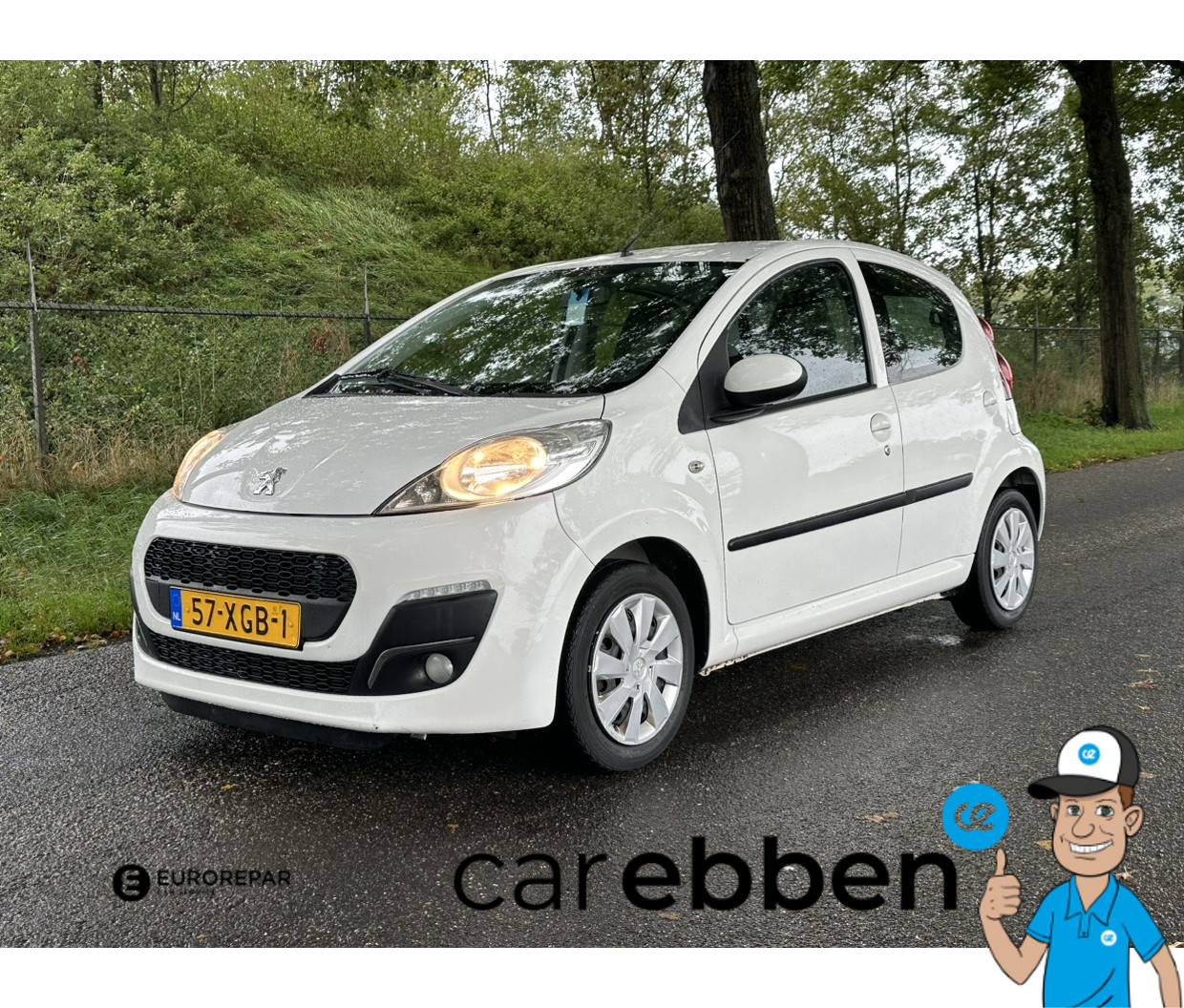 Peugeot 107 1.0 Active | Airco | 5 deurs | Org. NL | Nieuw model | LED