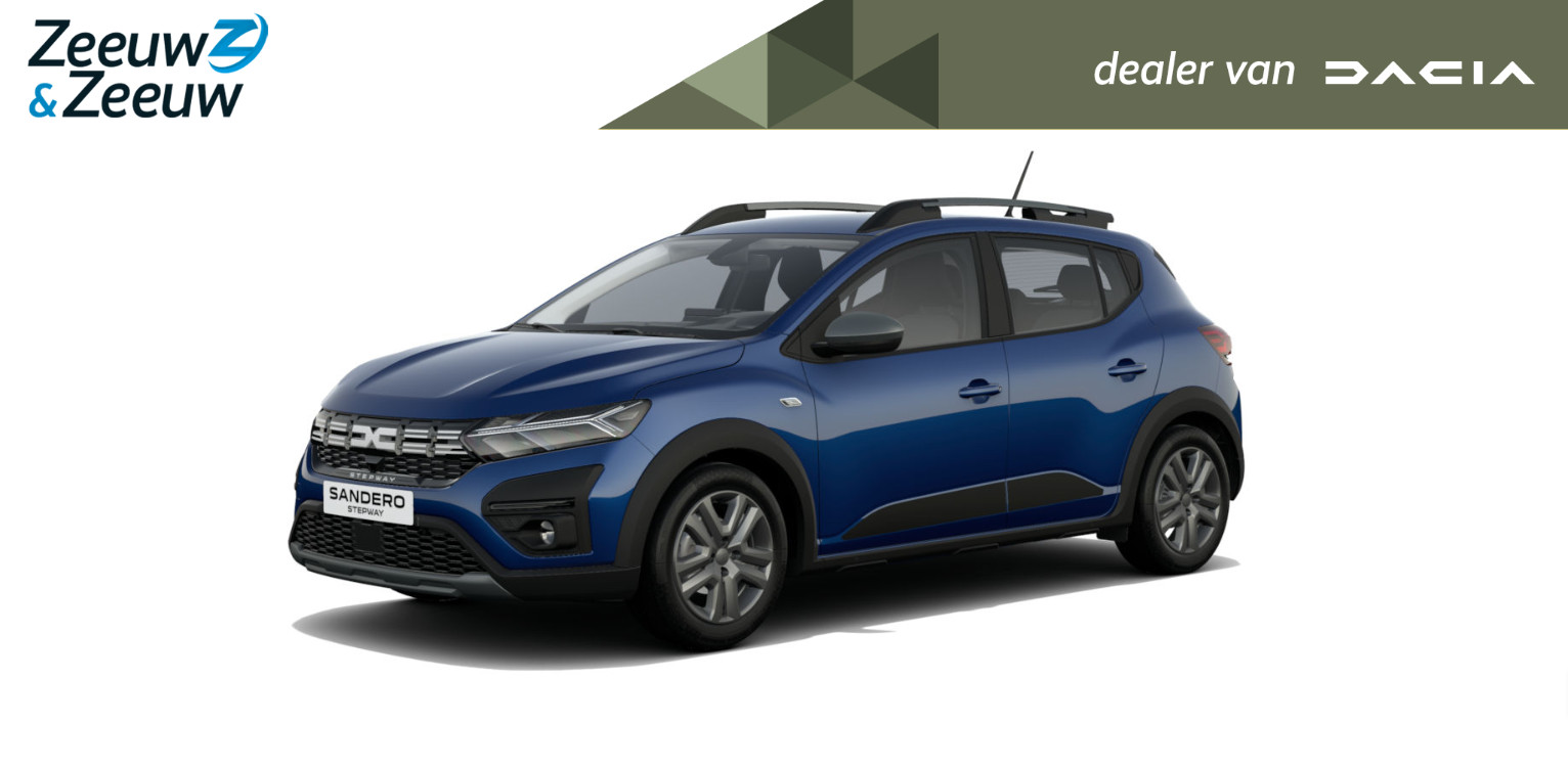 Dacia Sandero Stepway TCe 110 Expression | Profiteer nu van de Dacia 50/50 deal tegen slechts 0,99% actietarief! | Nu uit voorraad leverbaar |