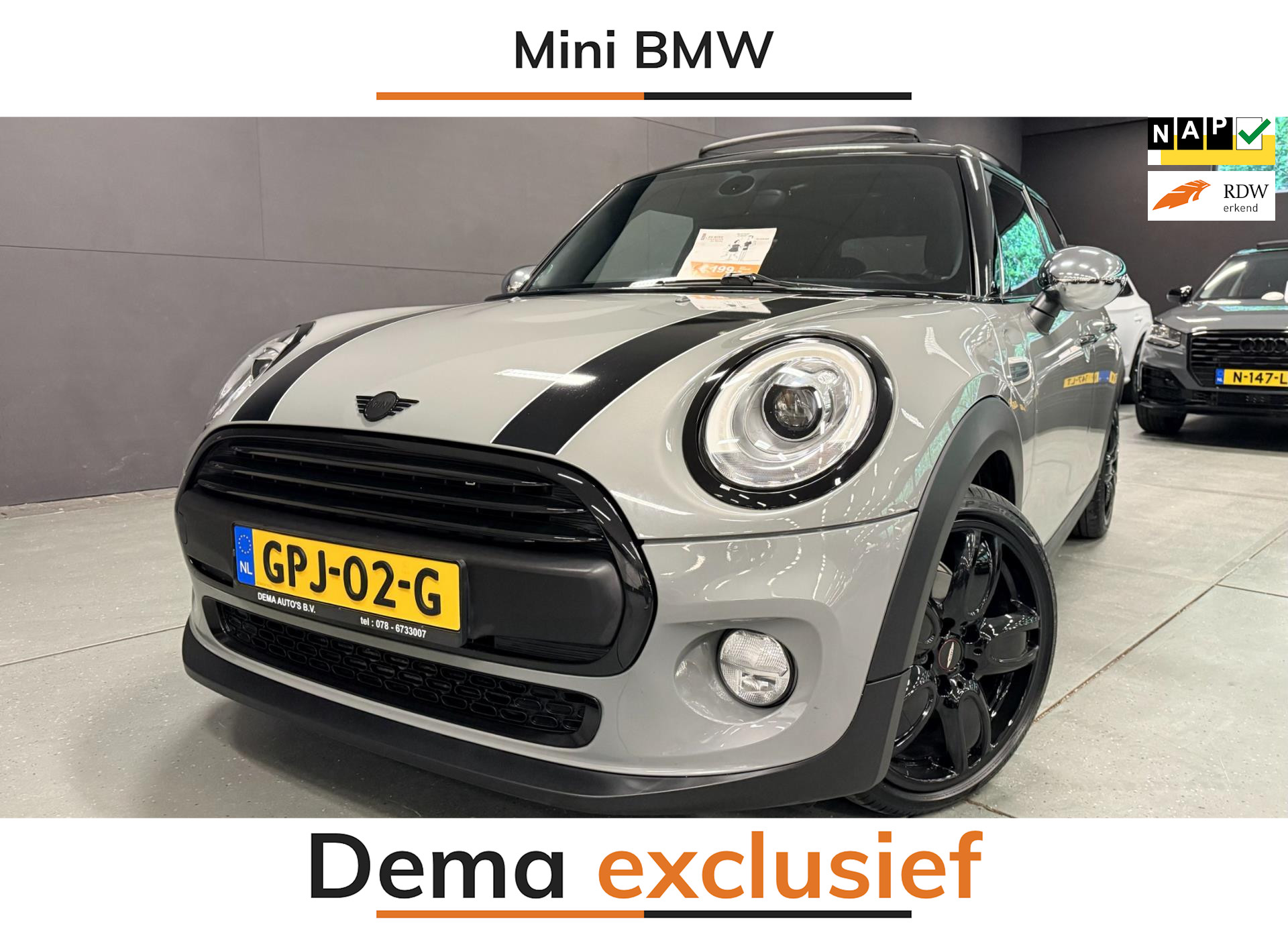 Mini 1.2 One COOPER CHILI BLACK-EDITION 18''JCW/PANO/LED/ECC/PDC///