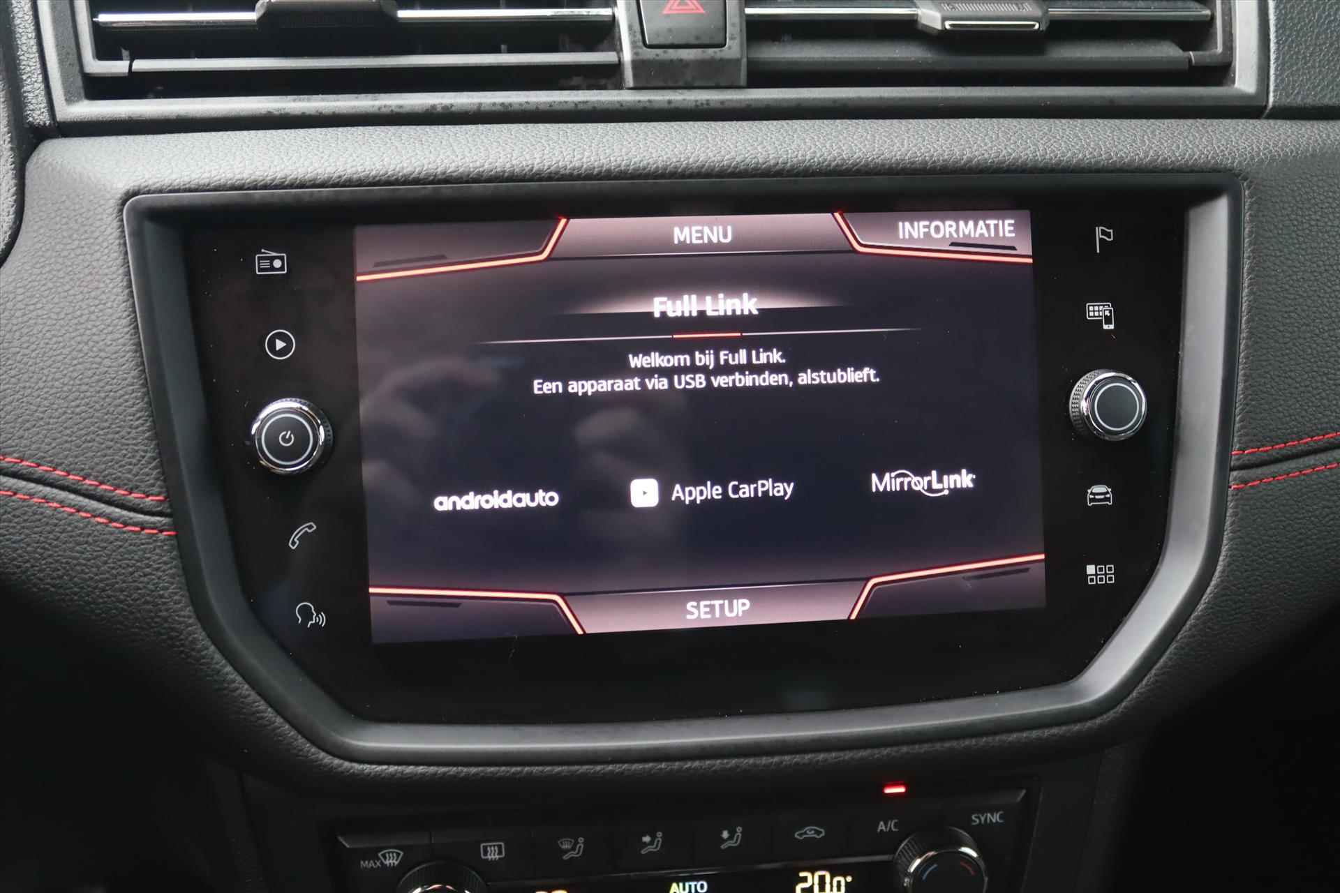 Seat Arona 1.0TSI 115PK FR BUSINESS INTENSE Navi | Apple  Carplay | Trekhaak | Camera | Adapt.Cruise  | Clima | Led | Beats Audio | Stoelverwarming | NL Auto | - 21/55