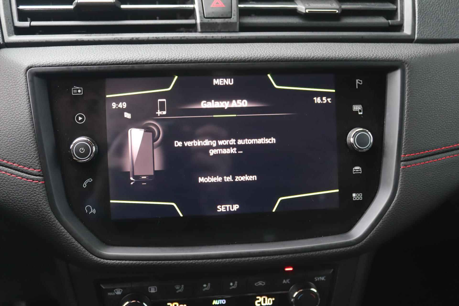 Seat Arona 1.0TSI 115PK FR BUSINESS INTENSE Navi | Apple  Carplay | Trekhaak | Camera | Adapt.Cruise  | Clima | Led | Beats Audio | Stoelverwarming | NL Auto | - 22/55