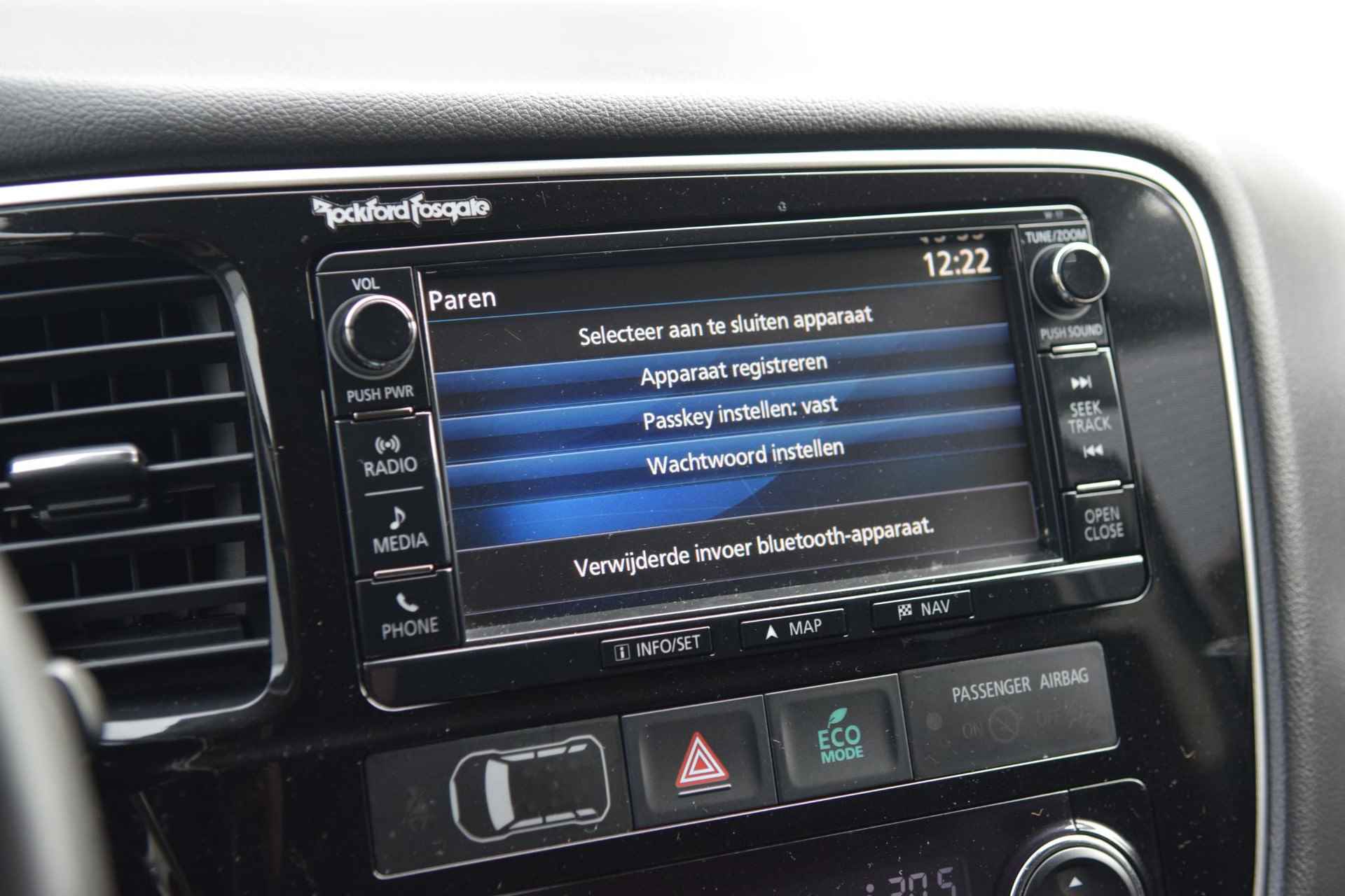 Mitsubishi Outlander 2.0 PHEV Premium met Nav/Cam/Led/Rockfort Audio - 37/38