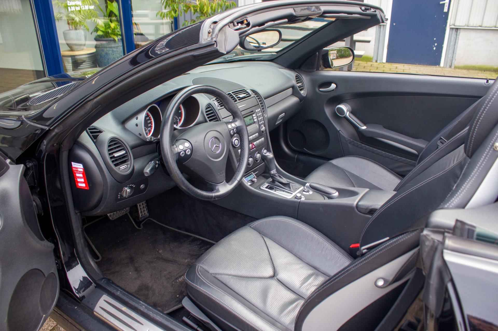 Mercedes-Benz SLK-klasse 200 K. Edition | Prijs rijklaar incl. 12 mnd garantie | Orig NL Leder Stoelverwarming Pdc Navi - 17/35