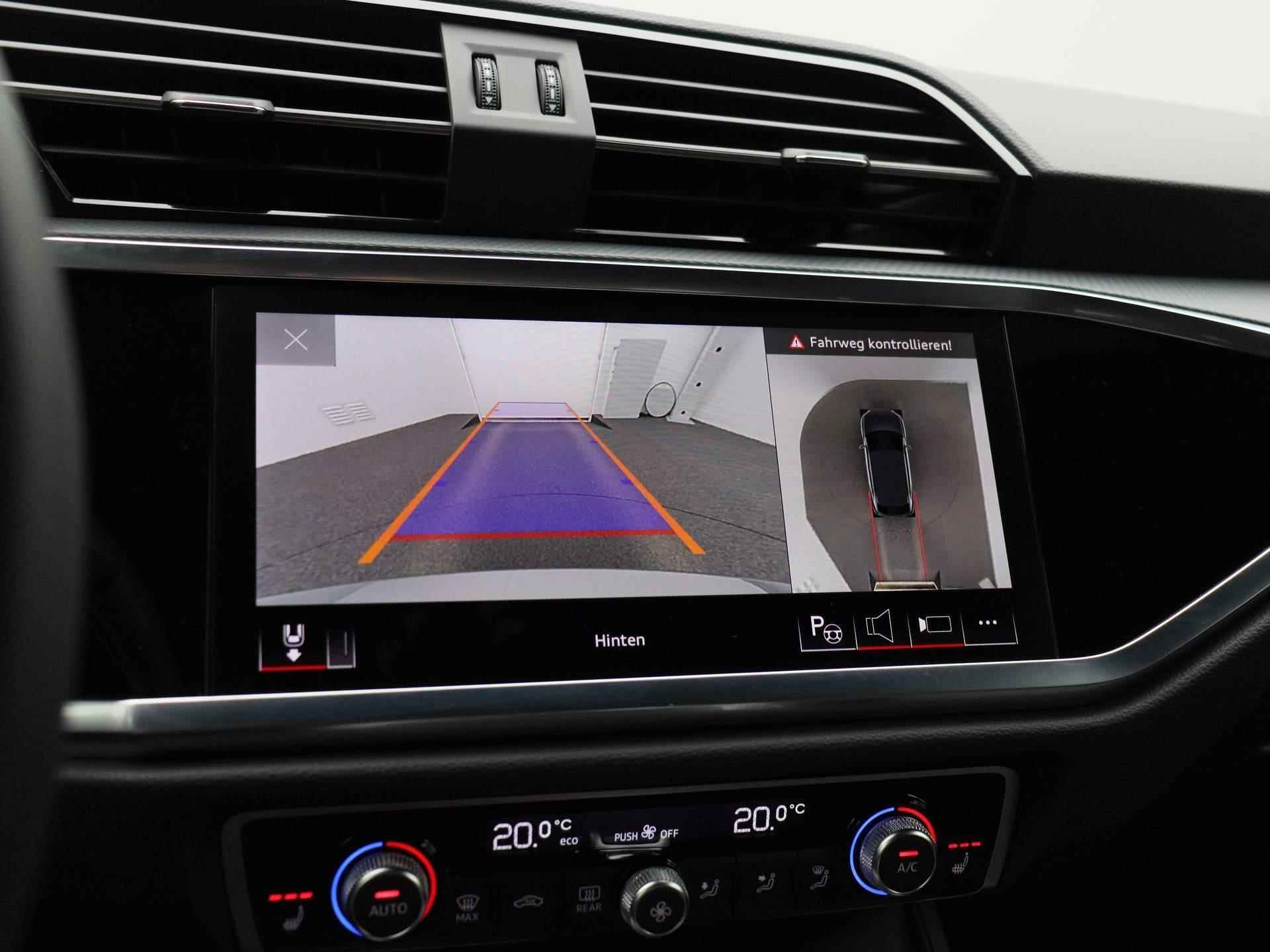 Audi Q3 Sportback 45 TFSI e S Edition 245 PK | Automaat | Navigatie | 360 Camera | Adaptive Cruise Control | Parkeersensoren | Stoelverwarming | Apple Carplay | Android Auto | Lichtmetalen velgen | Climate Control | - 20/49