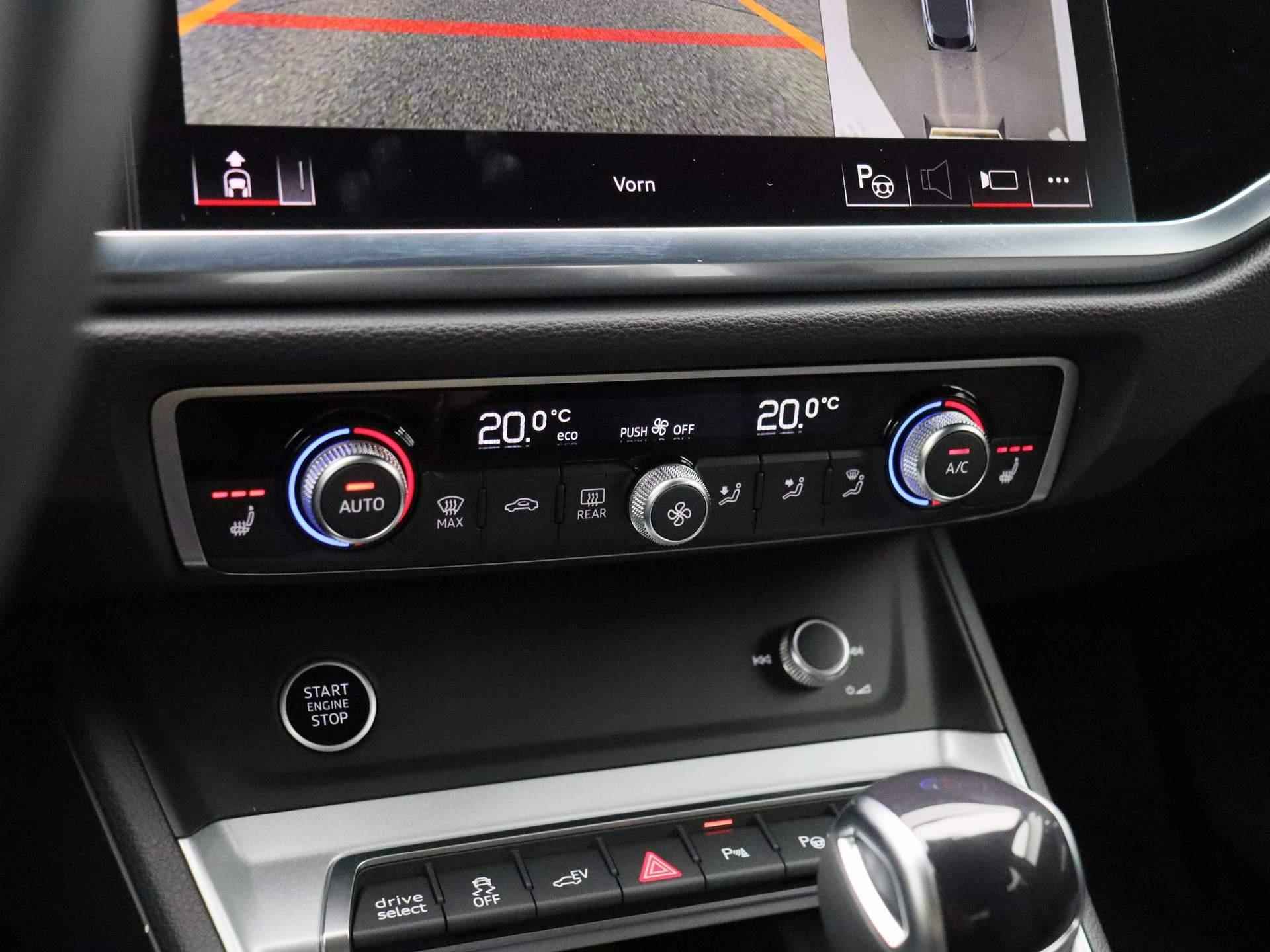 Audi Q3 Sportback 45 TFSI e S Edition 245 PK | Automaat | Navigatie | 360 Camera | Adaptive Cruise Control | Parkeersensoren | Stoelverwarming | Apple Carplay | Android Auto | Lichtmetalen velgen | Climate Control | - 21/49