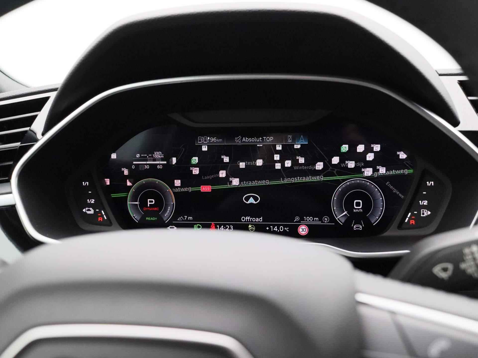 Audi Q3 Sportback 45 TFSI e S Edition 245 PK | Automaat | Navigatie | 360 Camera | Adaptive Cruise Control | Parkeersensoren | Stoelverwarming | Apple Carplay | Android Auto | Lichtmetalen velgen | Climate Control | - 28/49
