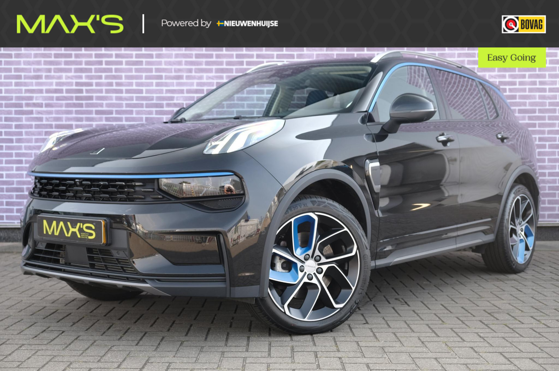 Lynk & Co 01 1.5 PHEV | Fullmap Navi | LM velgen | Apple Carplay/Android Auto | Schuif/Kantel Dak | 360 gr. Camera | Stuur/Stoelverwarming | Zwarte Hemelbekleding | Premium Audio | Park Assist Camera | Adaptive Cruise | LED koplampen