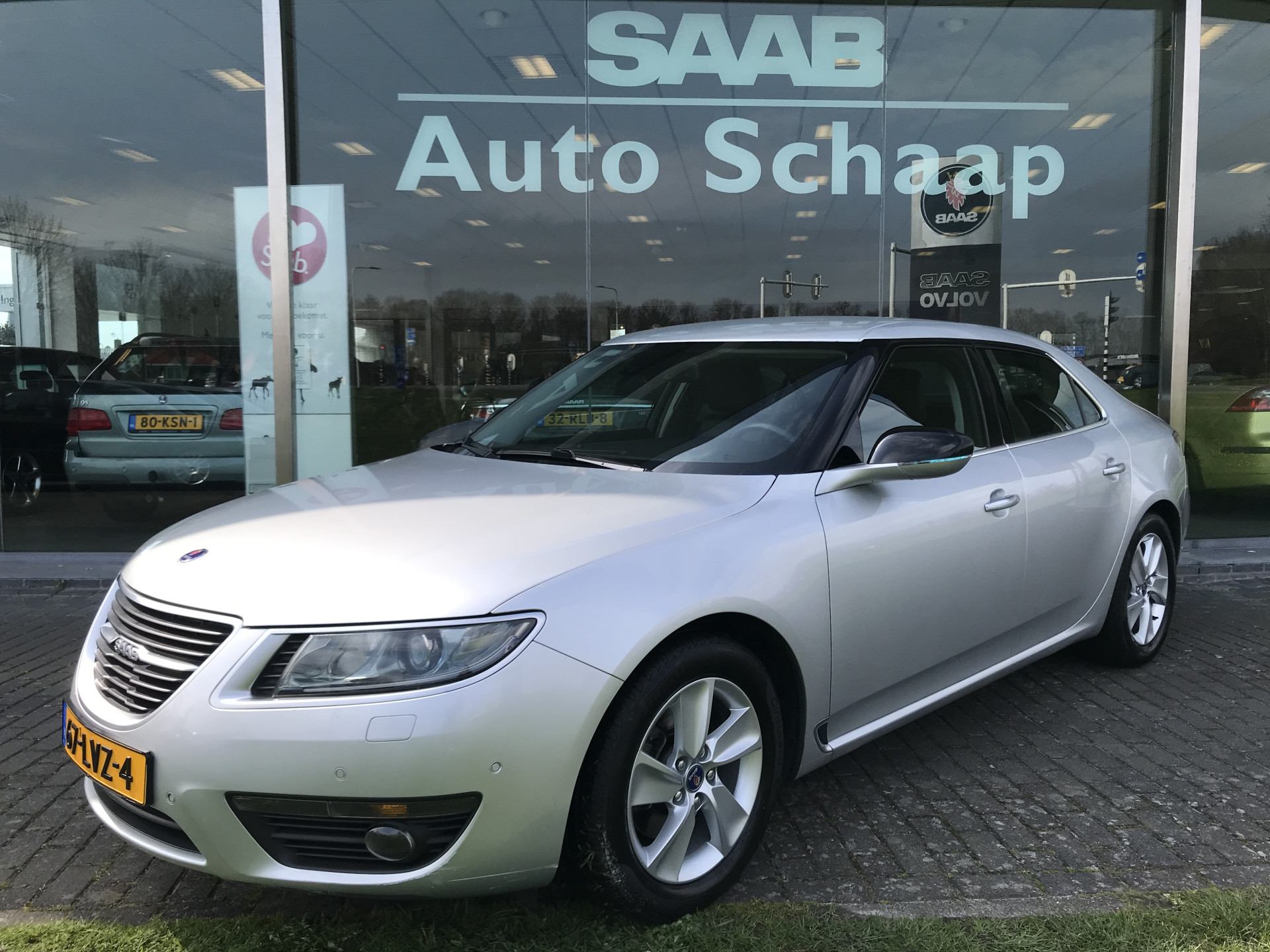 Saab 9-5 2.0T Vector Exklusiv Automaat | Rijklaar incl garantie | Vaste trekhaak Lederen bekleding Navigatie