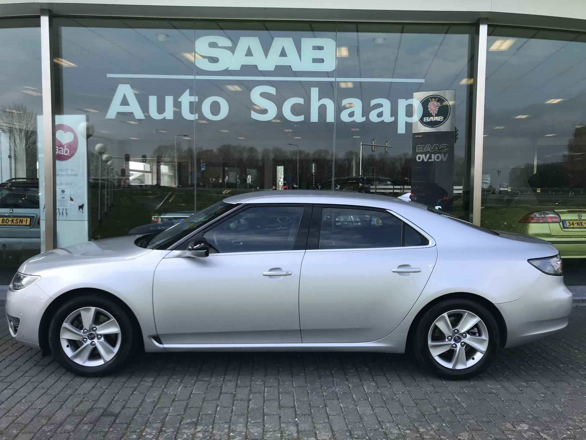 Saab 9-5 2.0T Vector Exklusiv Automaat | Rijklaar incl garantie | Vaste trekhaak Lederen bekleding Navigatie - 2/12