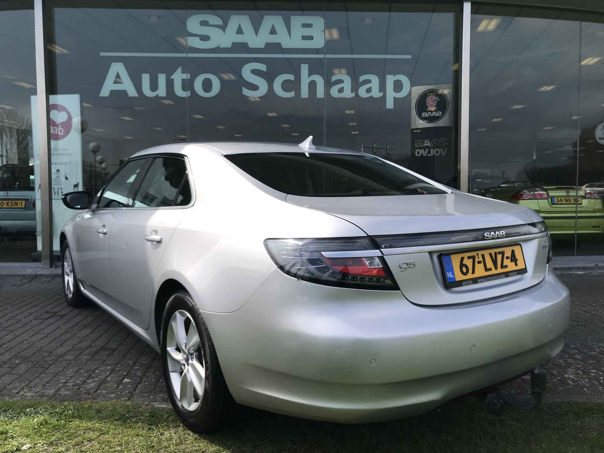 Saab 9-5 2.0T Vector Exklusiv Automaat | Rijklaar incl garantie | Vaste trekhaak Lederen bekleding Navigatie - 3/12