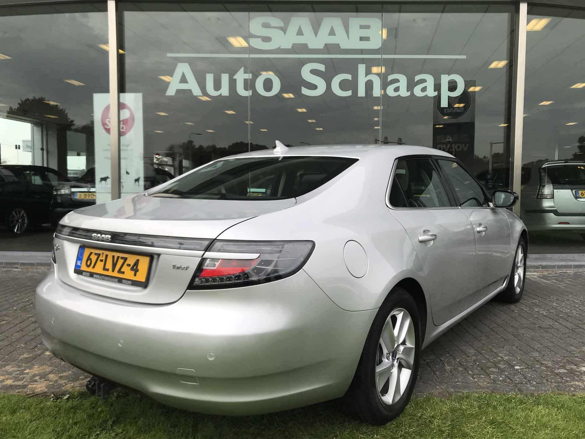 Saab 9-5 2.0T Vector Exklusiv Automaat | Rijklaar incl garantie | Vaste trekhaak Lederen bekleding Navigatie - 5/36